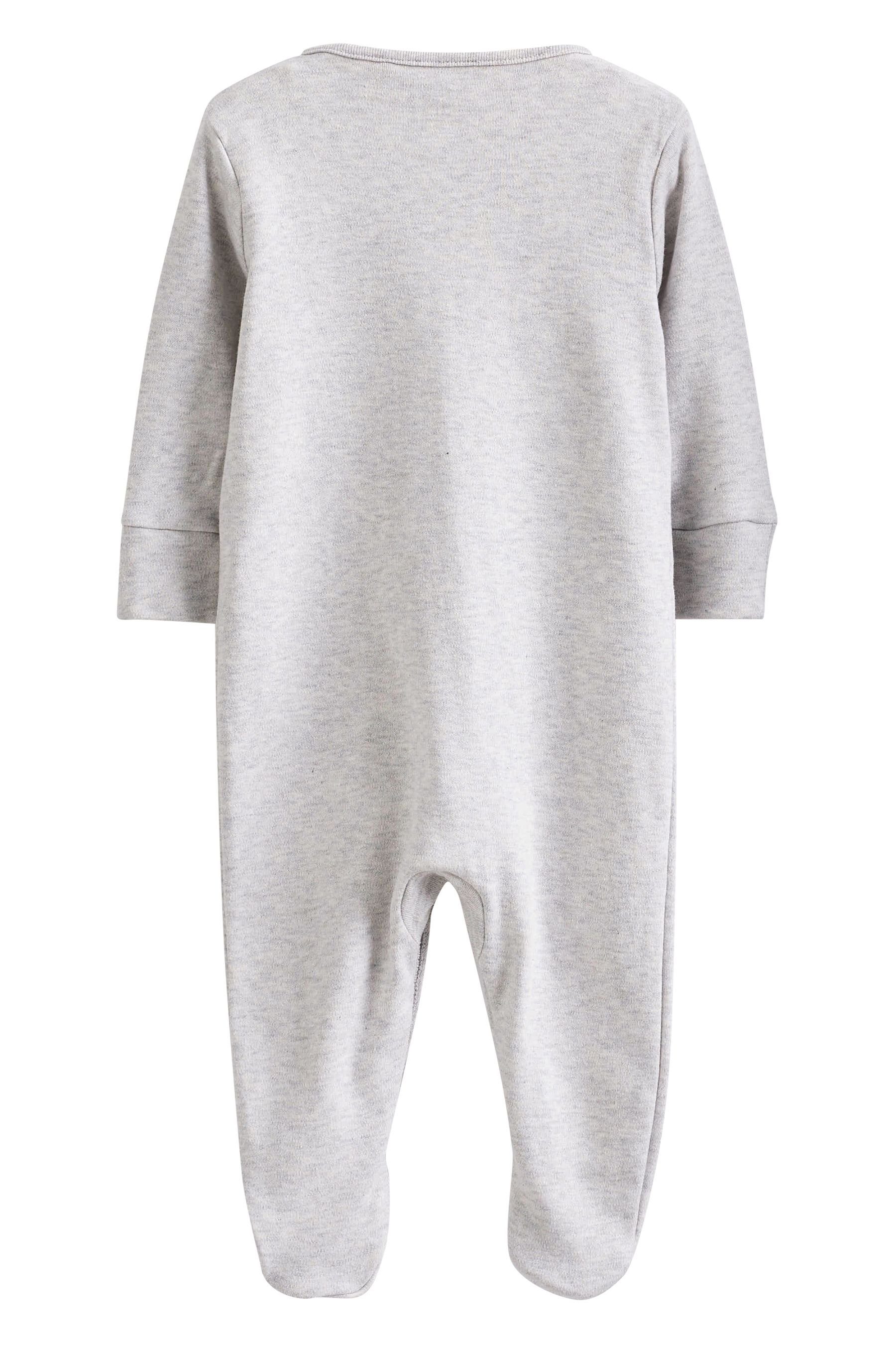 Next Schlafoverall 3er-Pack Babyschlafanzüge aus Baumwolle (3-tlg)