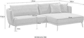 SCHÖNER WOHNEN-Kollektion Ecksofa Pearl L-Form