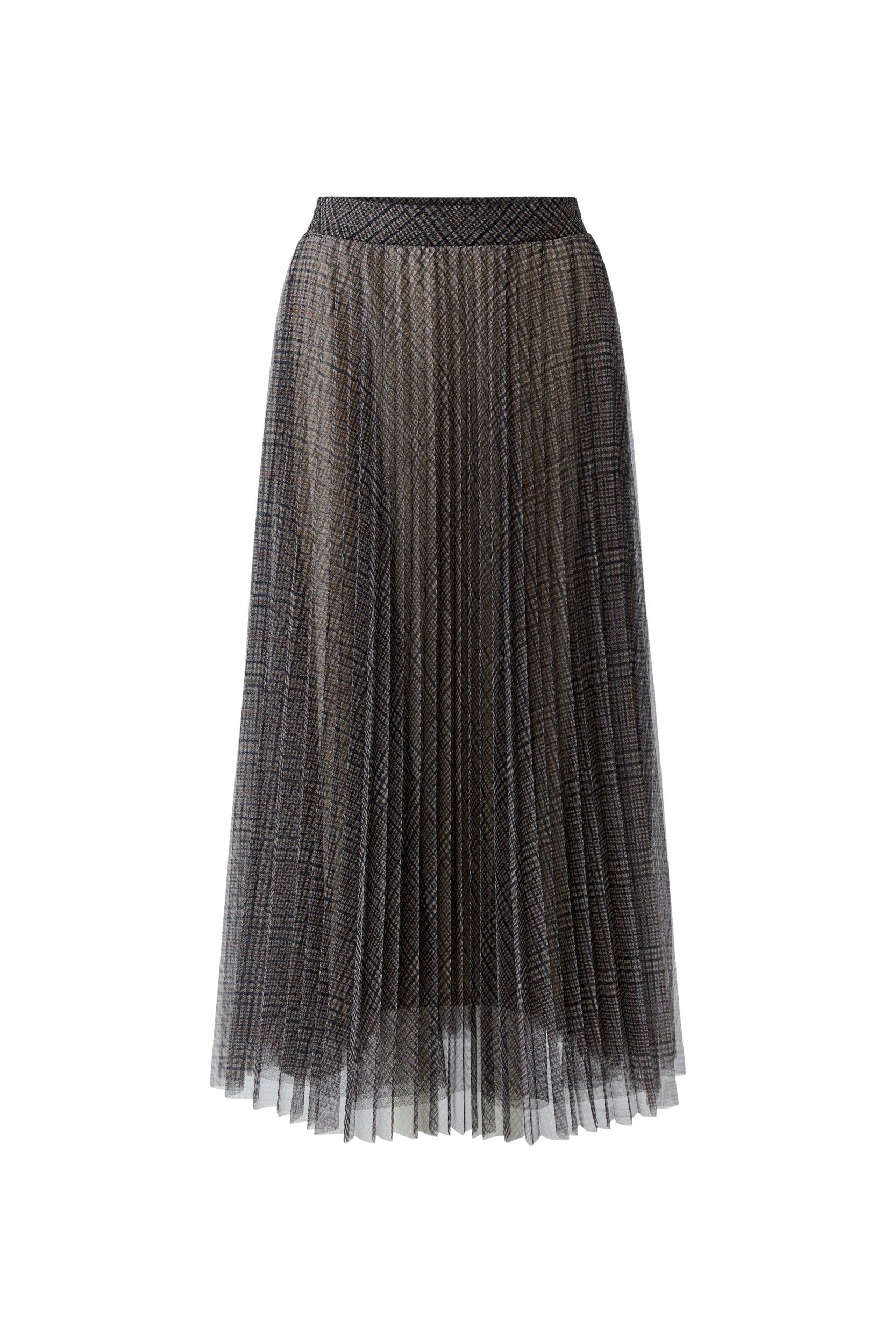 Oui Hosenrock Rock offwhite brown