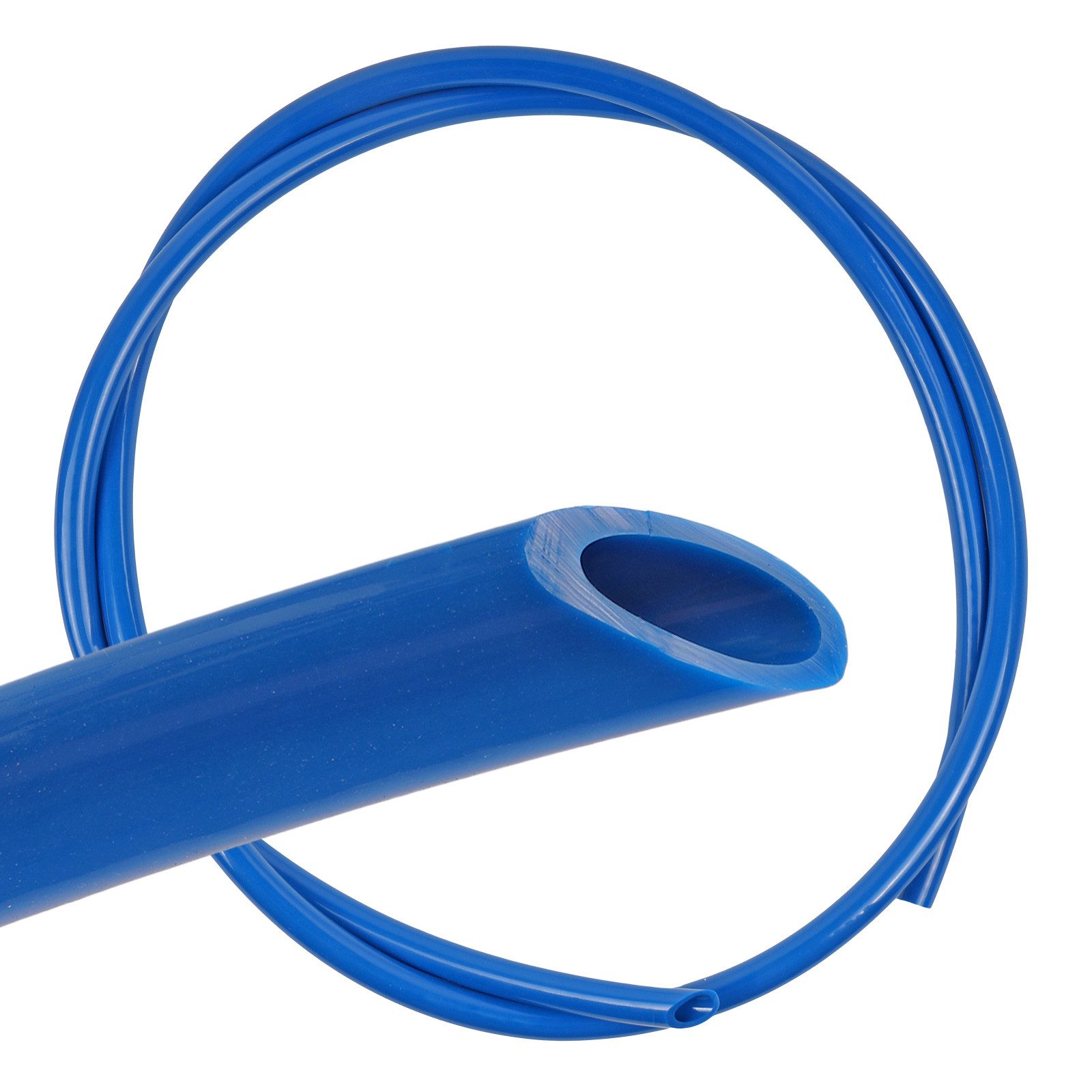 Wamovo Wischwasserschlauch 1 Meter Trinkwasserschlauch Blau Ø14 mm Kaltwasser für Wohnmobil & Woh, Druck: max. 4 bar