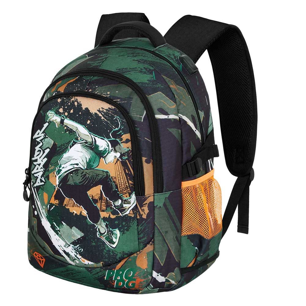 PRO DG Laptoprucksack Diamond großer Rucksack Tagesrucksack Alltagsrucksack, USB-Anschluss für elektronische Geräte
