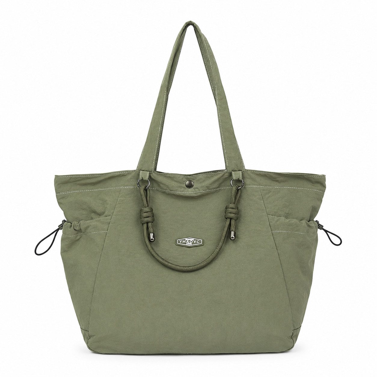 nsihing Tragetasche Große Tragetasche, Leichte Schultertasche aus Wasserdichtem Material, Viel Stauraum, Mehrere Fächer für Alltag, Büro und Reisen