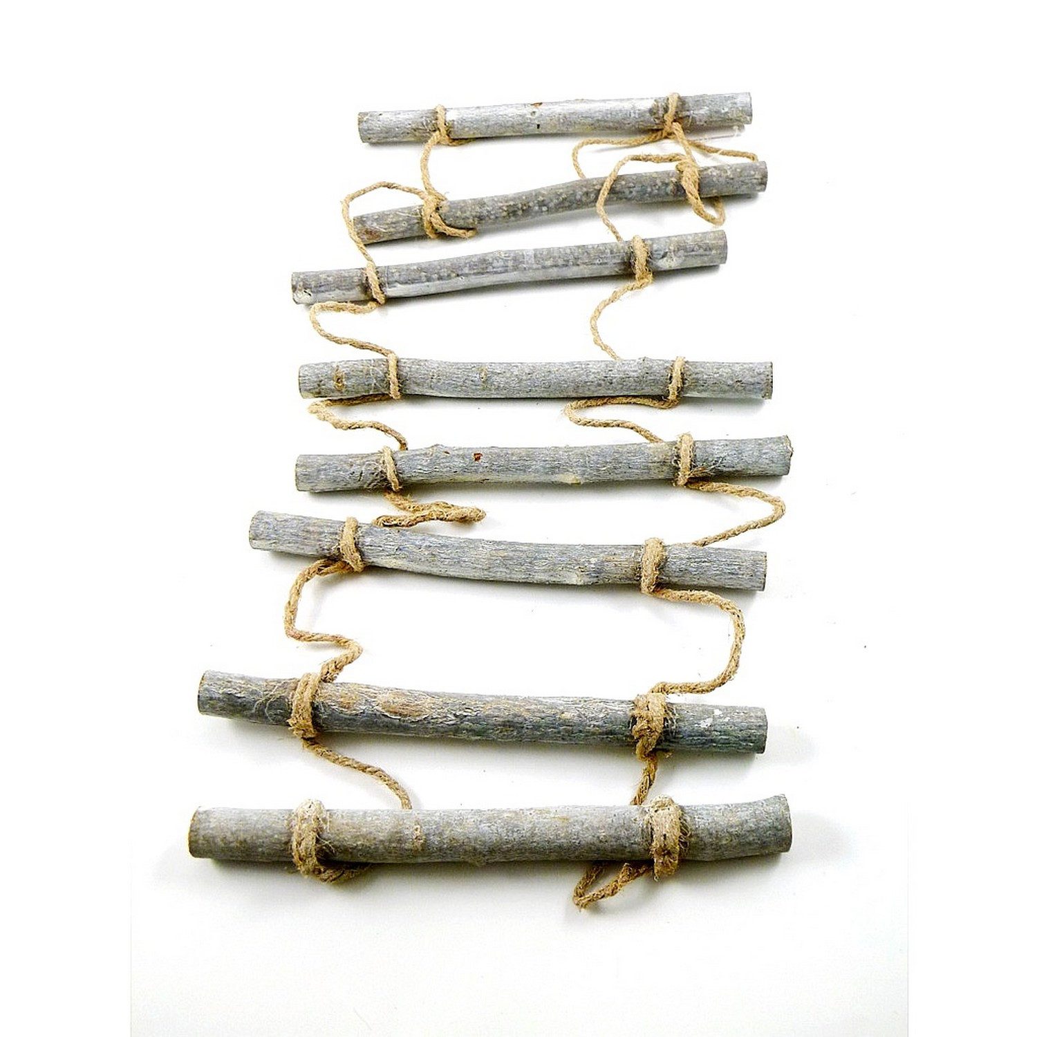 Deko AS Bastelnaturmaterial Deko-Strickleiter aus Holz - Natur - 24 x 98 cm - 62232…, (1-tlg), naturbelassen