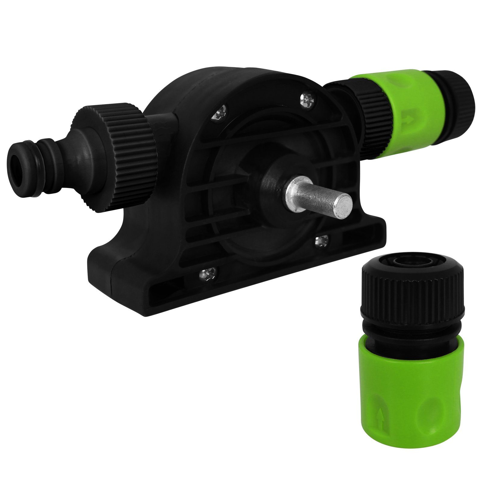 Alu Mini Pumpe Schraub CNC Pumpenkopf SV AV DV ausziehbarer Schlauch, 17,14  €