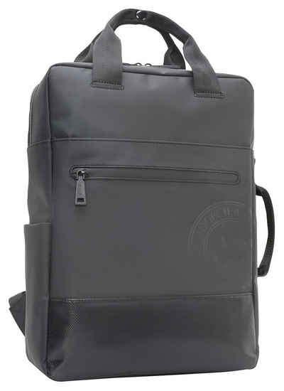 Joop Jeans Cityrucksack lureno loris backpack svz, mit verschiedenen Tragemöglichkeiten