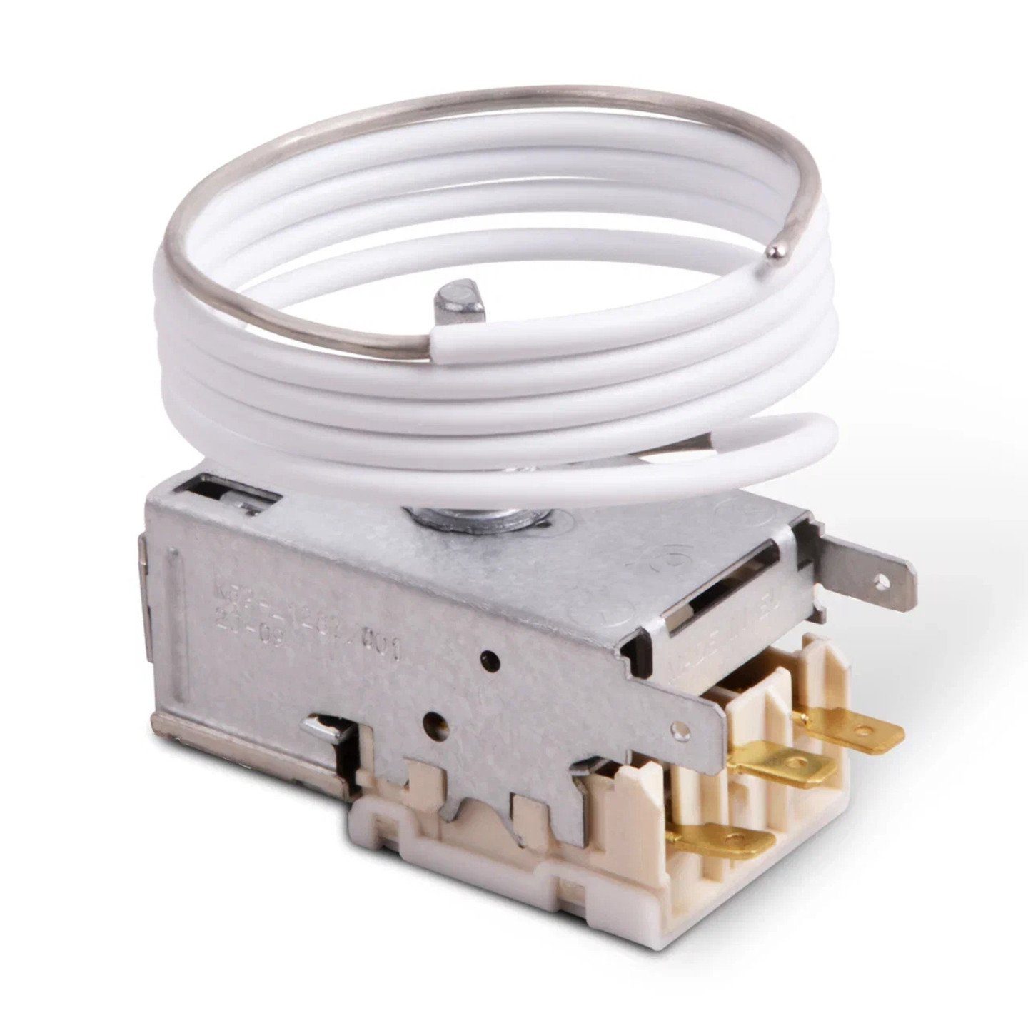 VIOKS Thermodetektor Thermostat Ersatz für Liebherr 6151086, Ranco K59-H1300 900mm Kapillarrohr 3x4,8mm AMP für Kühlschrank