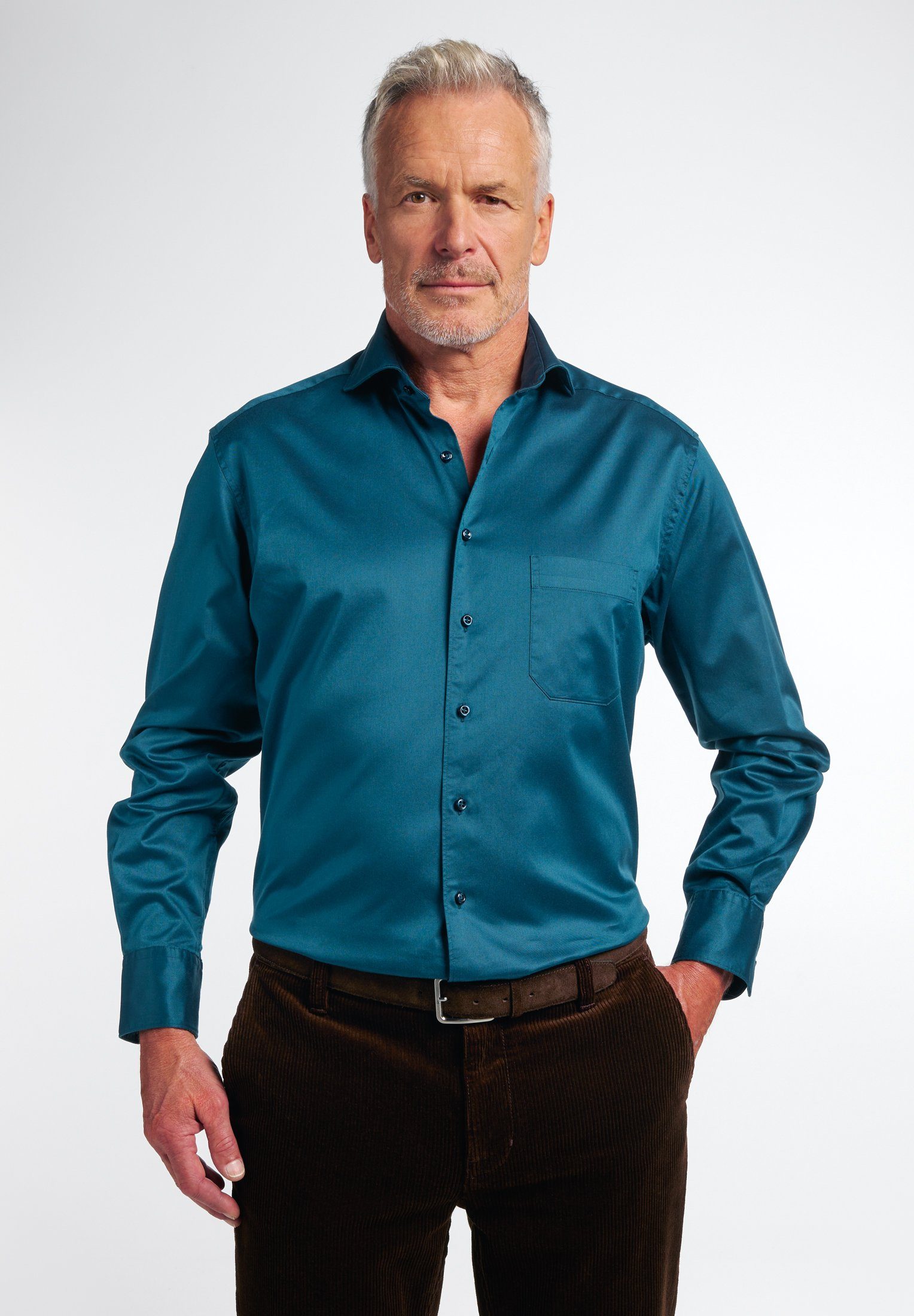 Eterna Langarmhemd "COMFORT FIT", EASY IRON (bügelleicht) günstig online kaufen