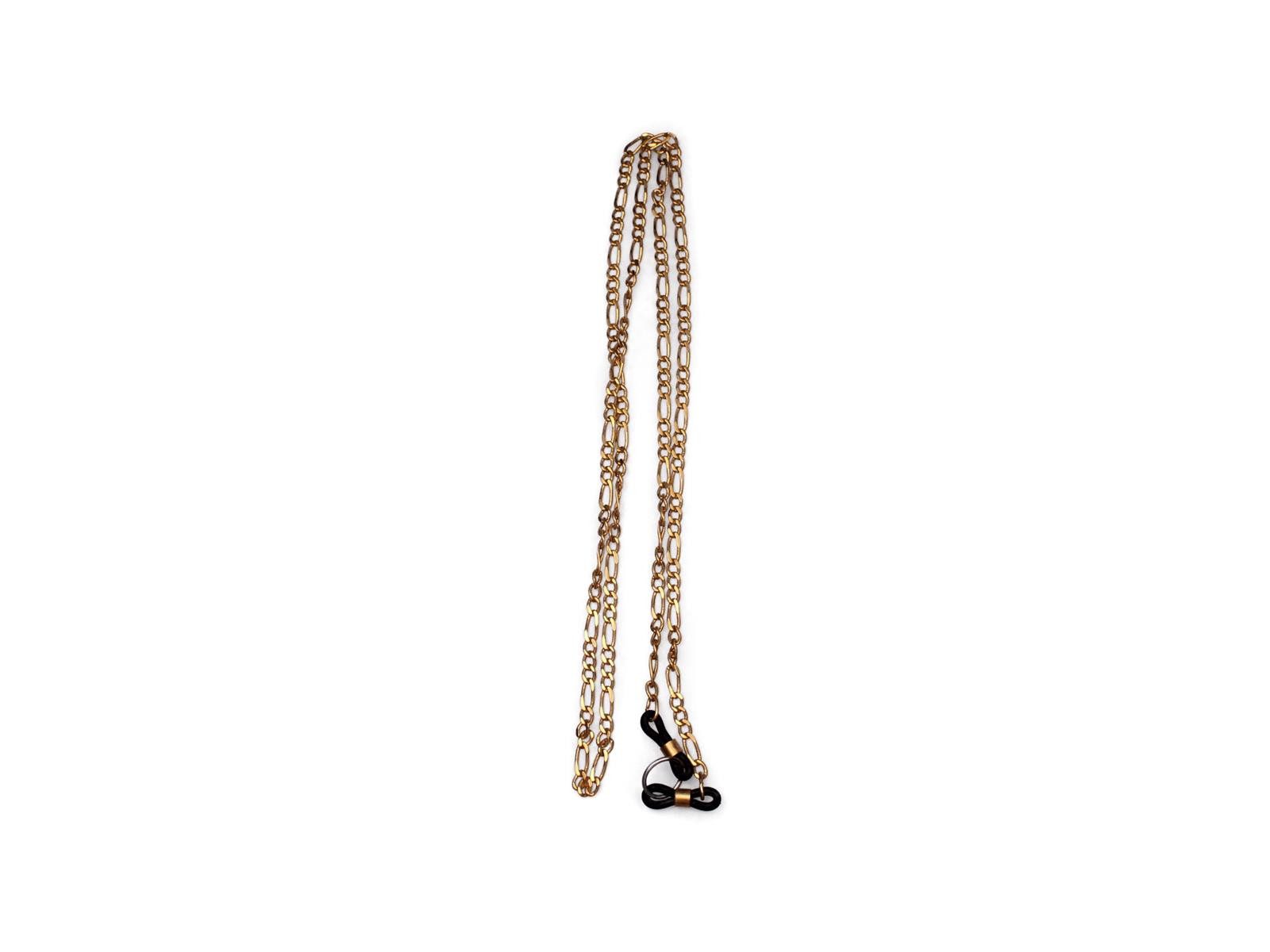 Brillenetui Brillenband aus Metall in Gold Nr. 3