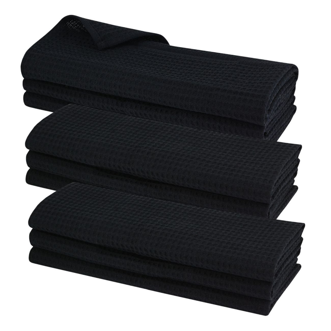 Engelland Geschirrtuch Poliertuch, (Vorteils-Set, 9-tlg., Waffel-Pique), 10 günstig online kaufen