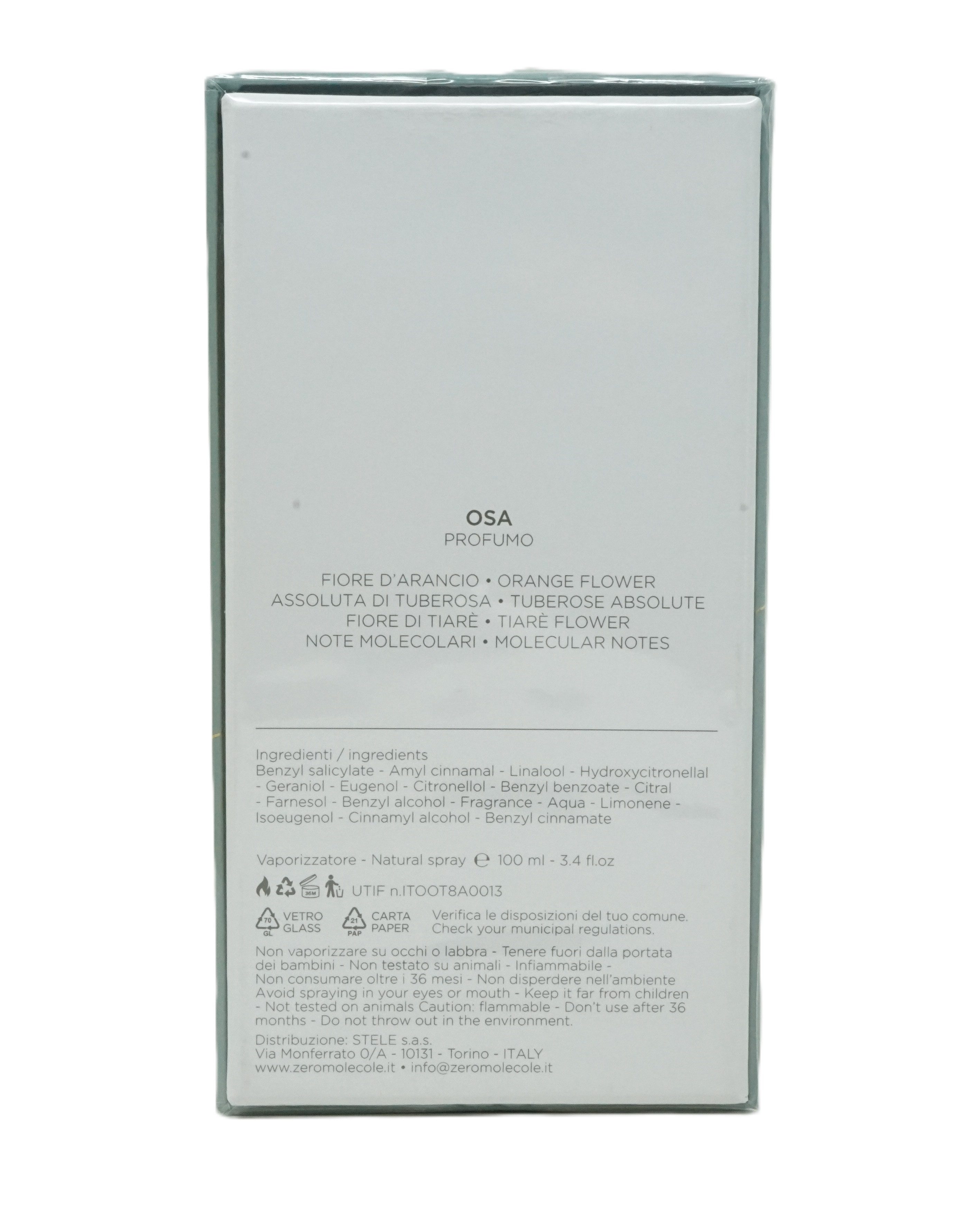 LAMBORGHINI Eau de Toilette Zeromolecole Osa Eau de Toilette 100 ml