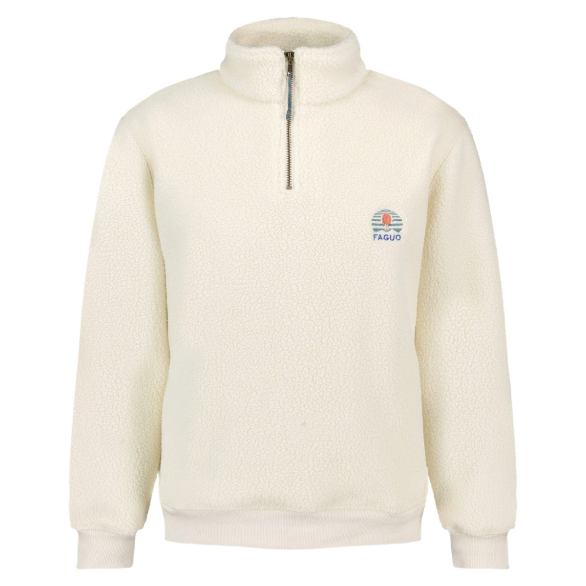 FAGUO Kapuzenpullover Faguo Aubiac Polar Syn Woven - Herren Pullover