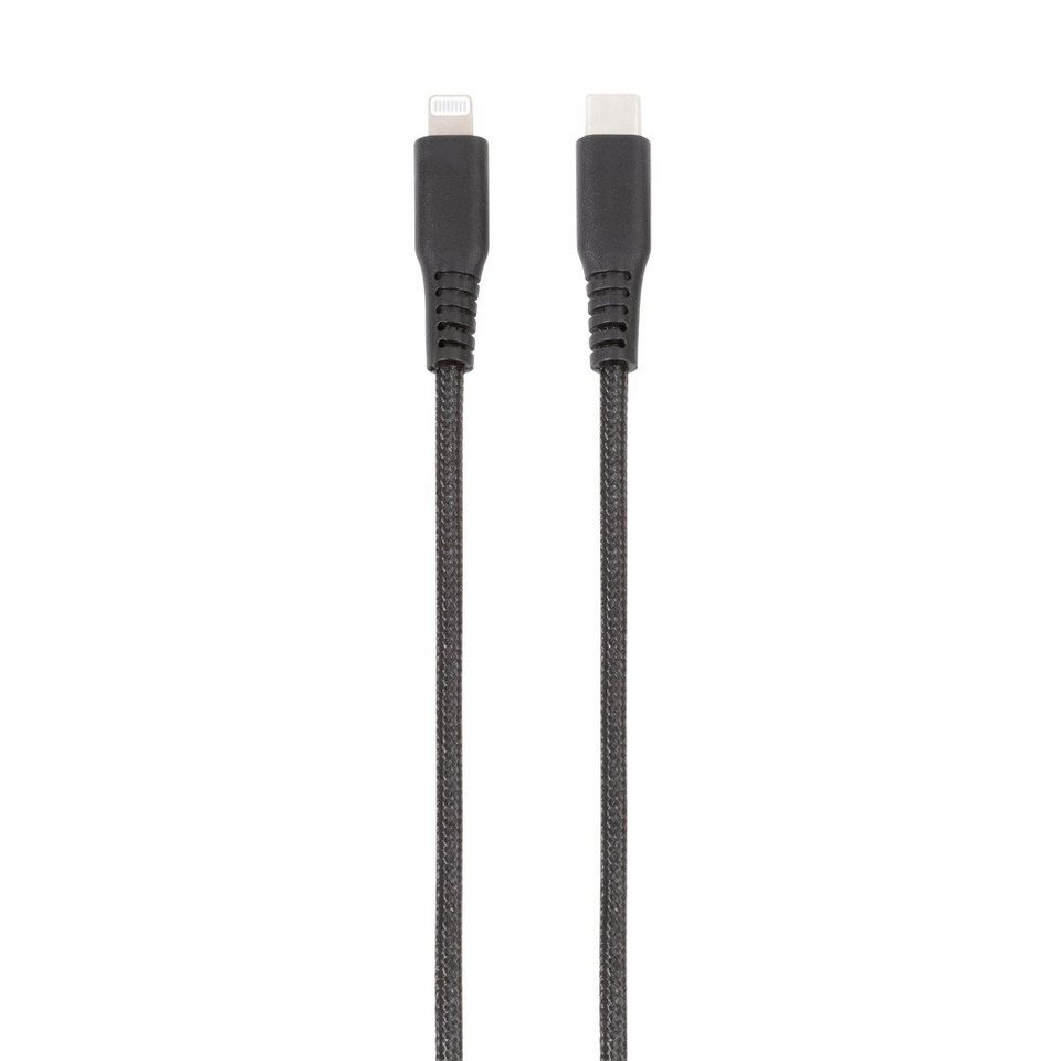 Vivanco Longlife Lightning USB Type C™ Verbindung 1 5 m schwarz (61692 Vivanco Longlife Lightning USB Type C™ Verbindung 1 5 m schwarz (61692