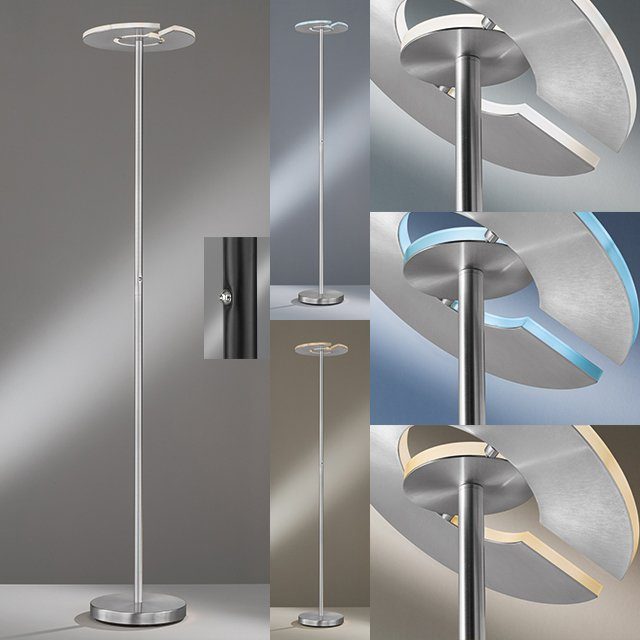 FISCHER & HONSEL LED Аплайтер Dent, Dimmfunktion, LED fest integriert, warmweiß - kaltweiß