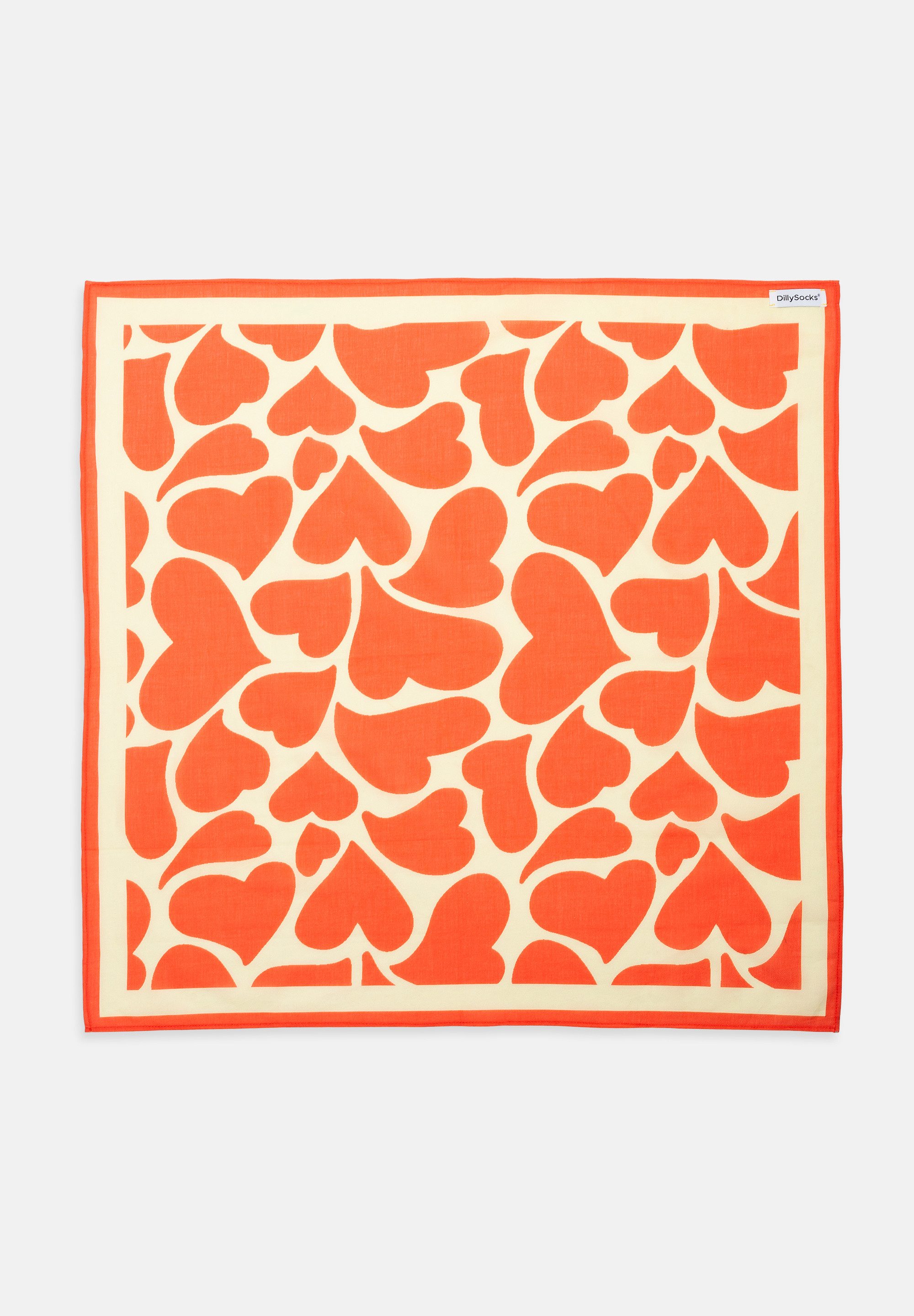 DillySocks Bandana Love-Shaped Knot, Aus Baumwolle