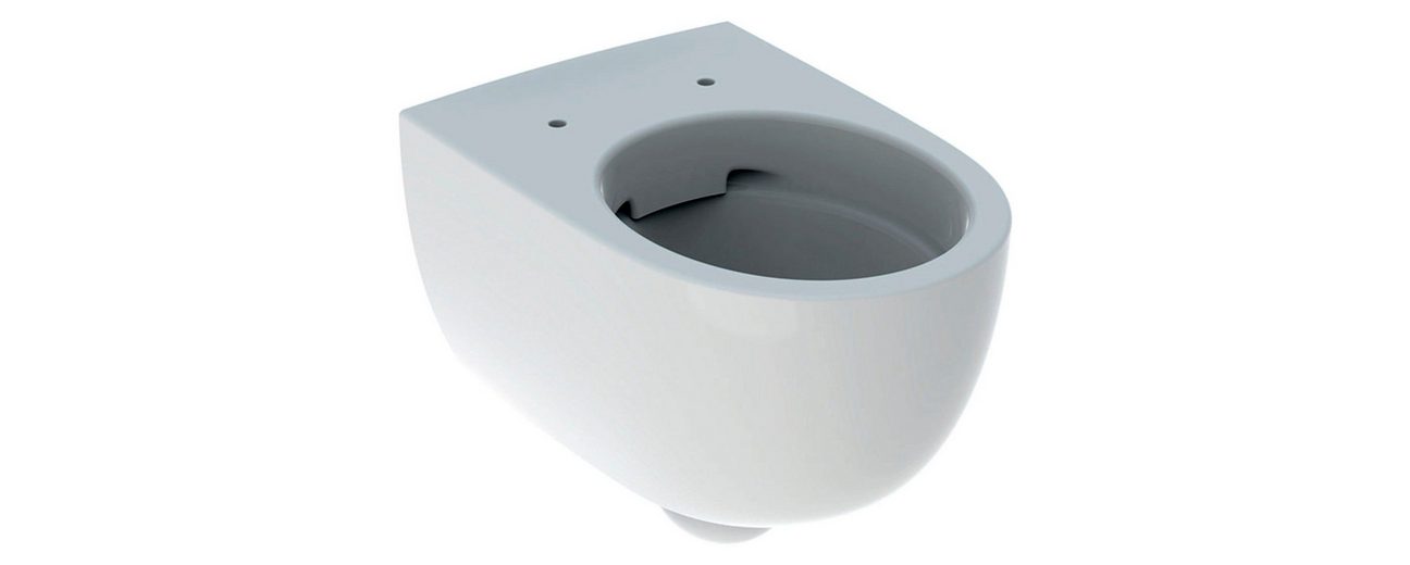 Geberit Renova Stand-WC Tiefspüler - Rimfree WC Mit Vertikalem Abgang In Weiß