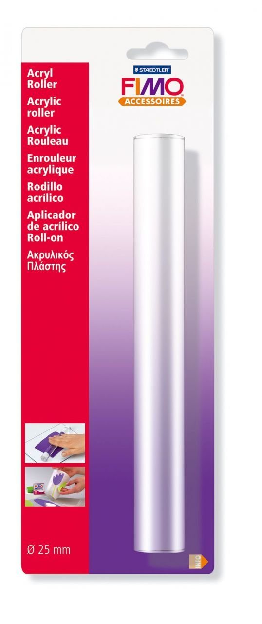 STAEDTLER Ремеслоaturmaterial STAEDTLER FIMO Acryl Roller Ø 25mm, 20 cm lang