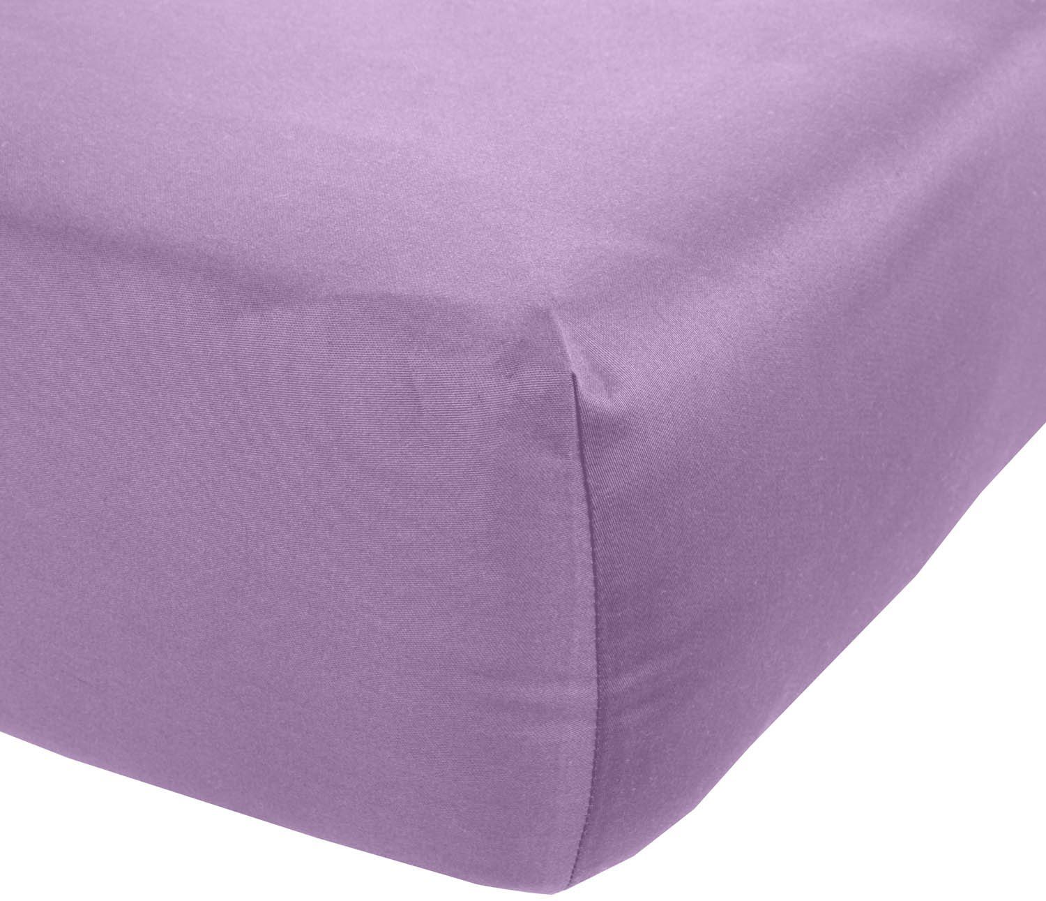 BETTWAESCHE-MIT-STIL Spannbettlaken Mako Satin Spannbettlaken, Matratzenhöh günstig online kaufen