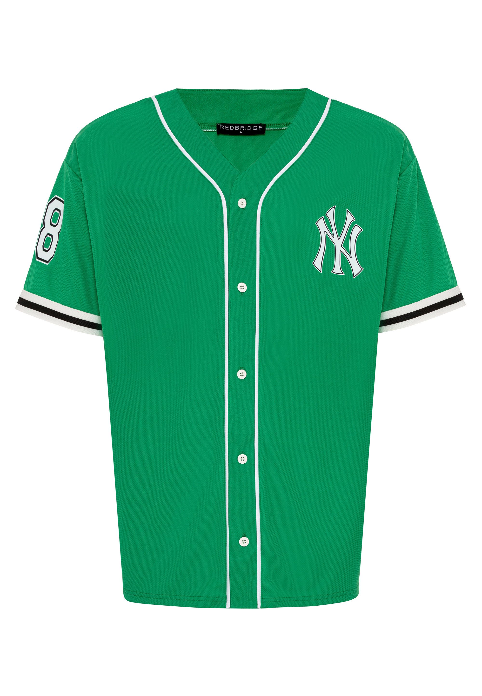 RedBridge T-Shirt mit Knopfleiste - Baseball-Shirt günstig online kaufen