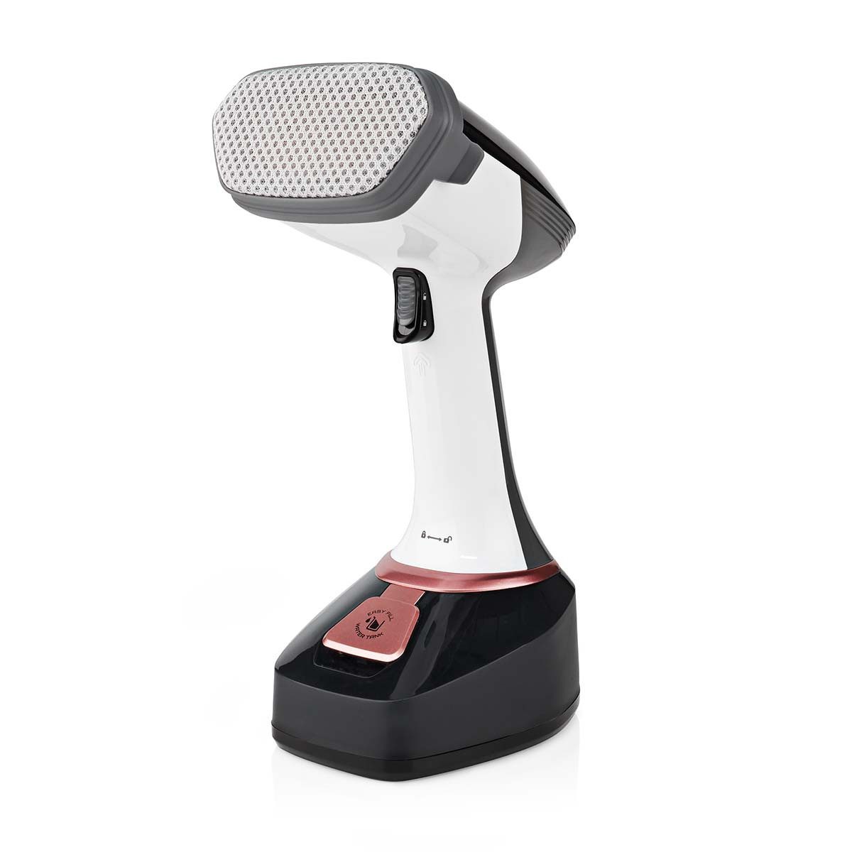 Nedis Dampfbürste HHGS300, 1400 W, kleiderpflege zuhause, schnell glätten, reisetauglich, 25 g/min – robu