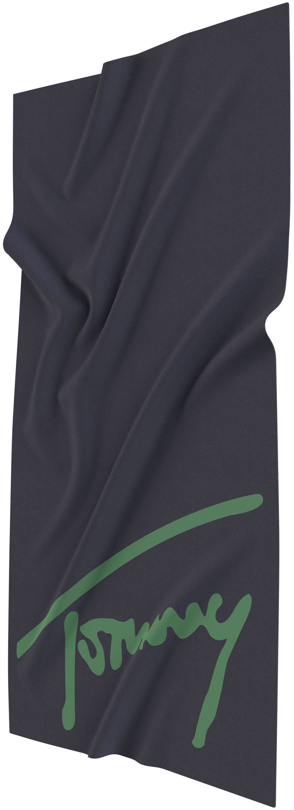 Tommy Hilfiger Swimwear Handtuch TOWEL, (1-St), für Strandanlässe Frottee