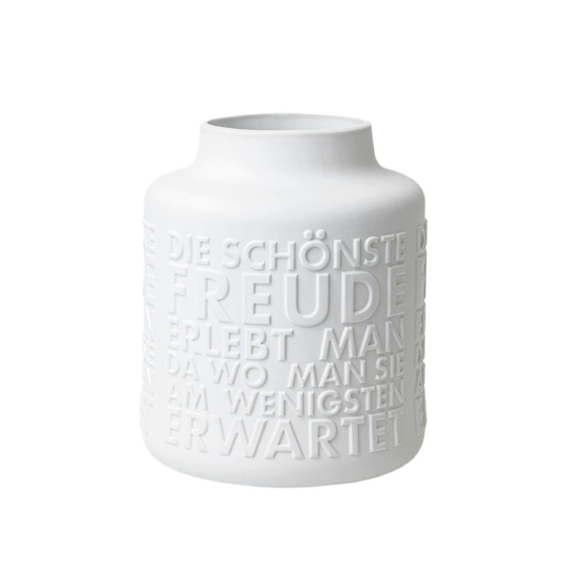 Räder Design Dekovase Vase aus Porzellan " Freude " von räder design exclusiv Höhe 26 cm, Ø
