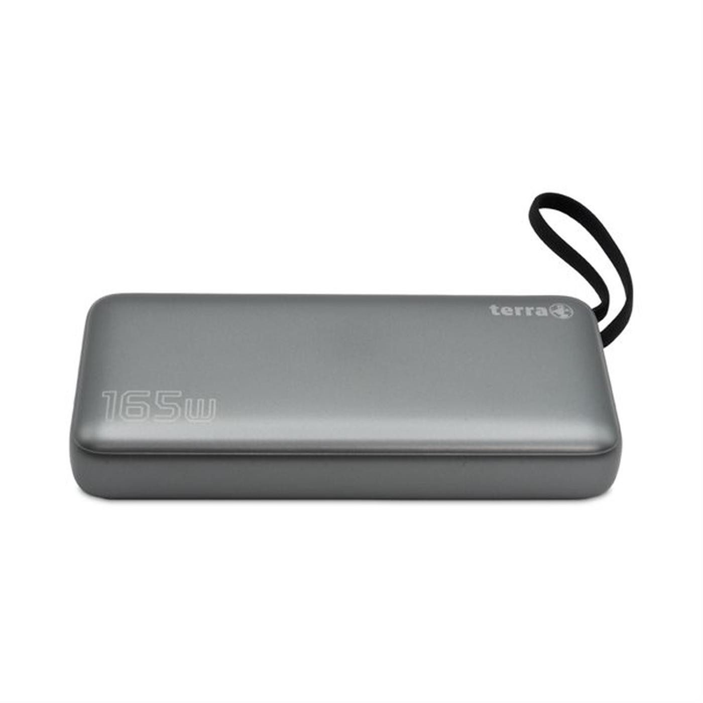 TERRA TERRA Powerbank, 20.000mAh / 165W tragbares Ladegerät Tablet-Tastatur (Deutsche Tastatur)