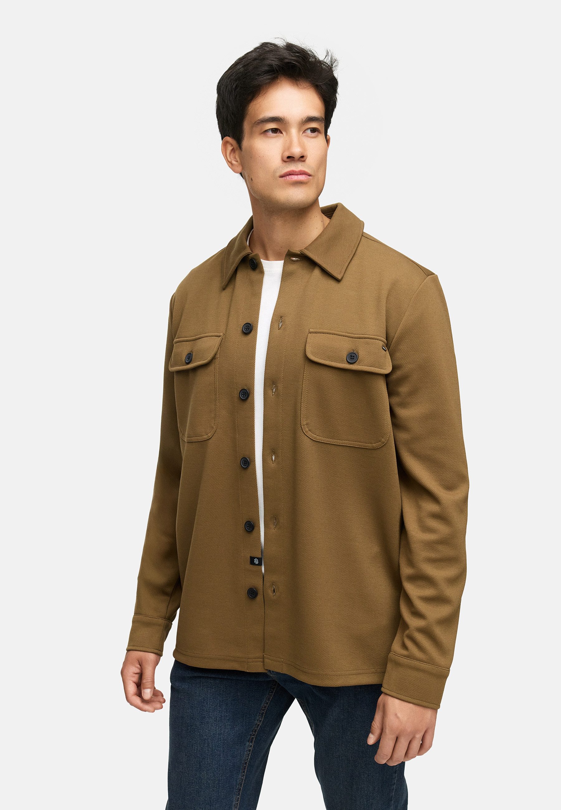 Indicode Langarmhemd Herren INNello Herrenhemd Langarm Elegantes Overshirt günstig online kaufen