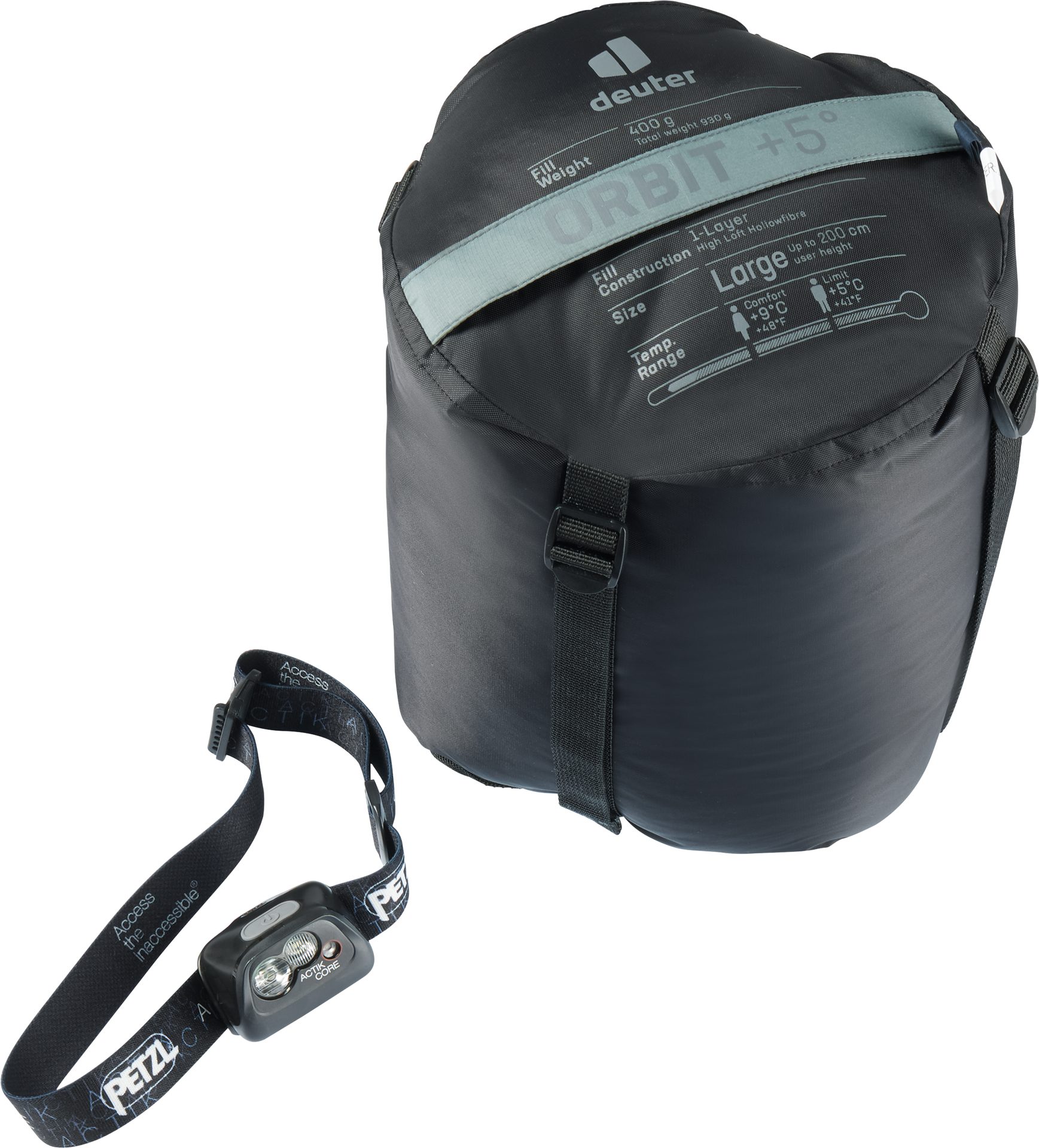 deuter Mumienschlafsack Deuter Synthetikschlafsack Orbit +5° L