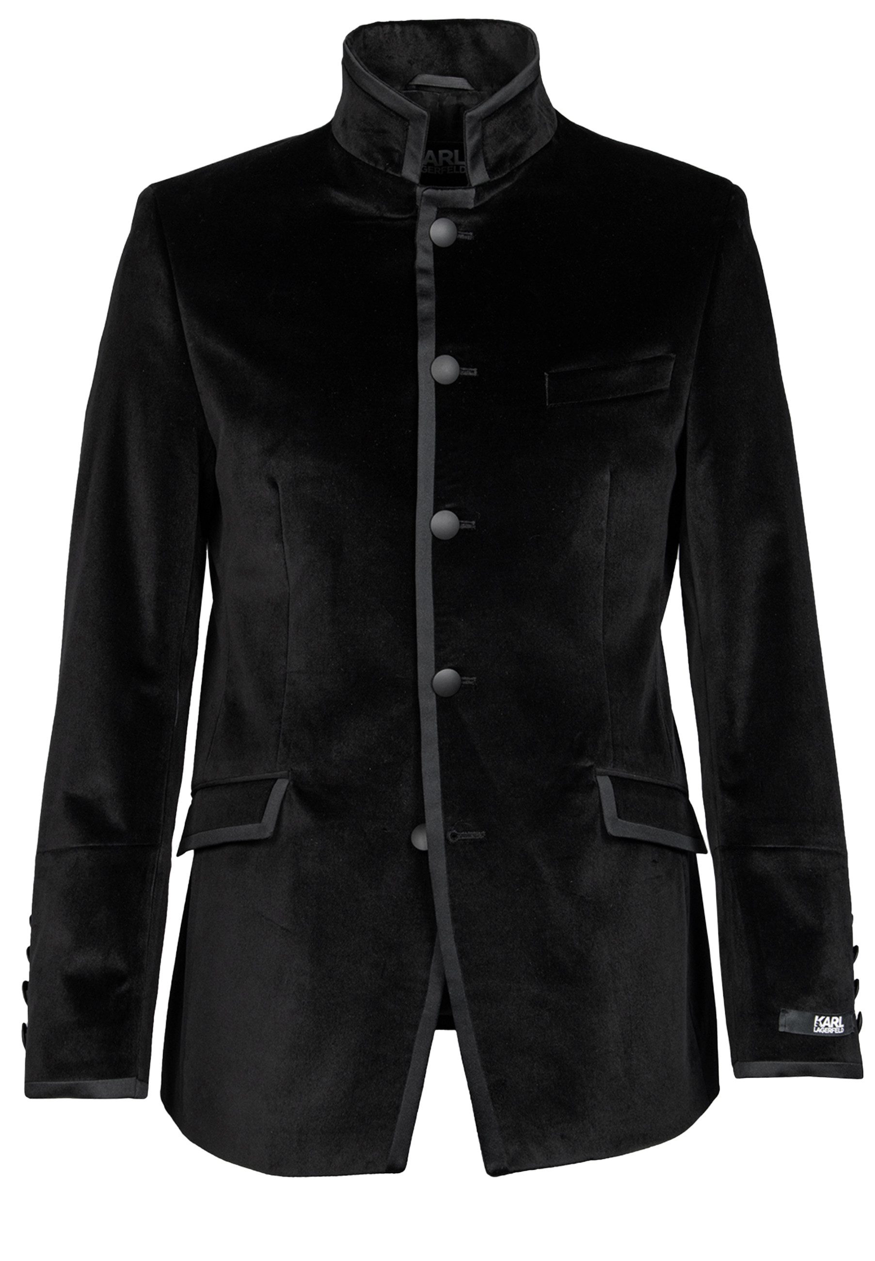 LAGERFELD Anzugsakko Glory mit Samt-Details (1-tlg) günstig online kaufen