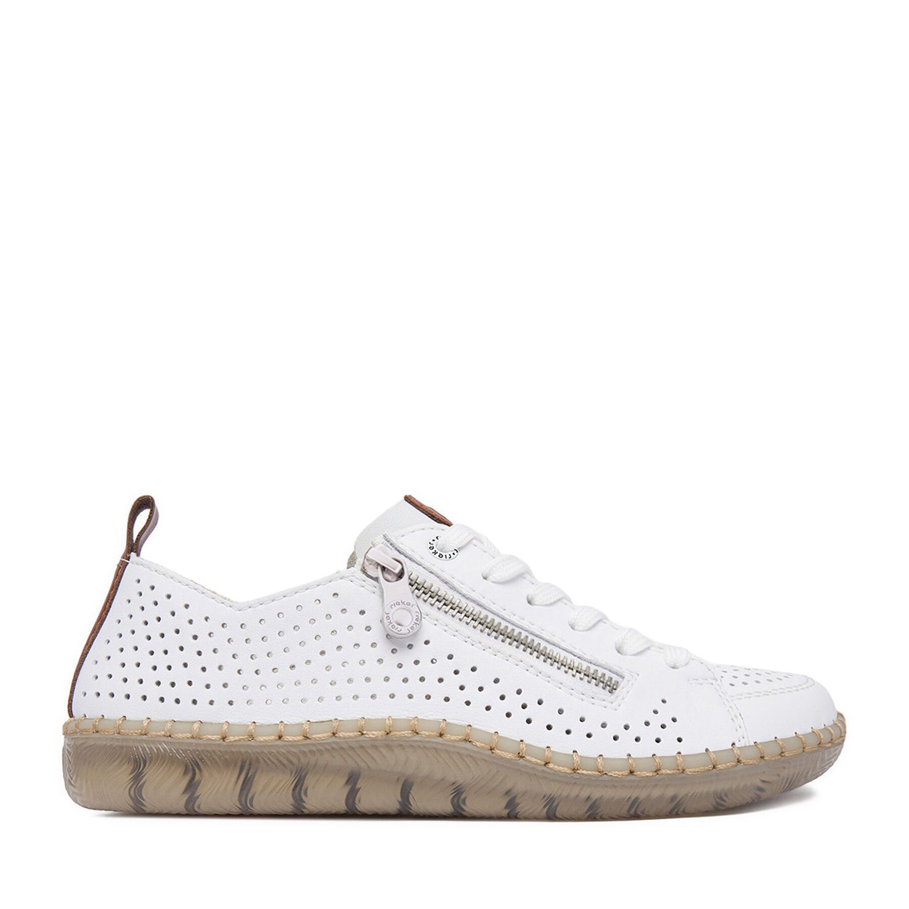 Rieker Rieker Damen-Sneaker, weiß Stiefel