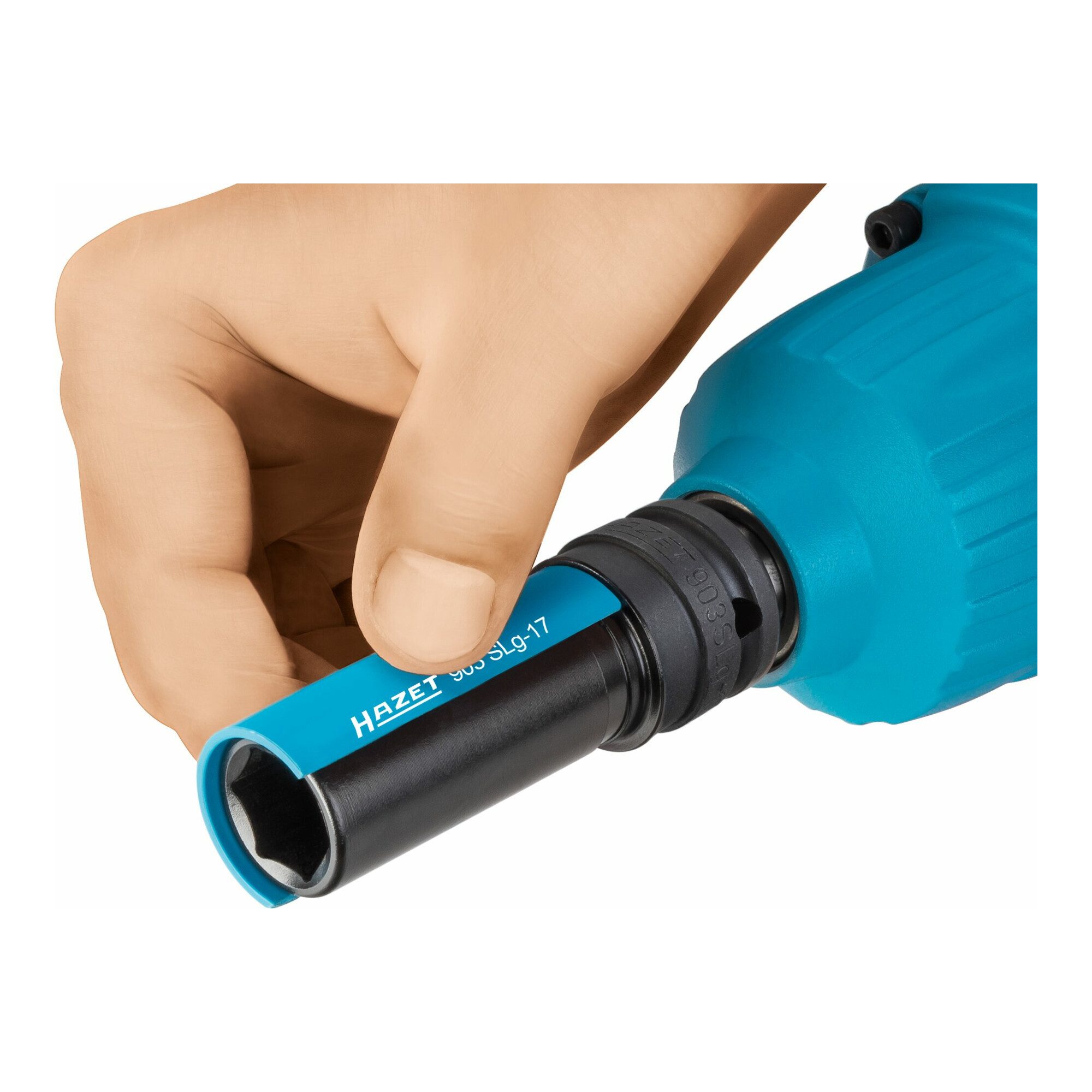 HAZET Steckschlüssel HAZET Steckschlüssel-Satz 163-138/77 Vierkant hohl 12,5 mm (1/2 Zoll)