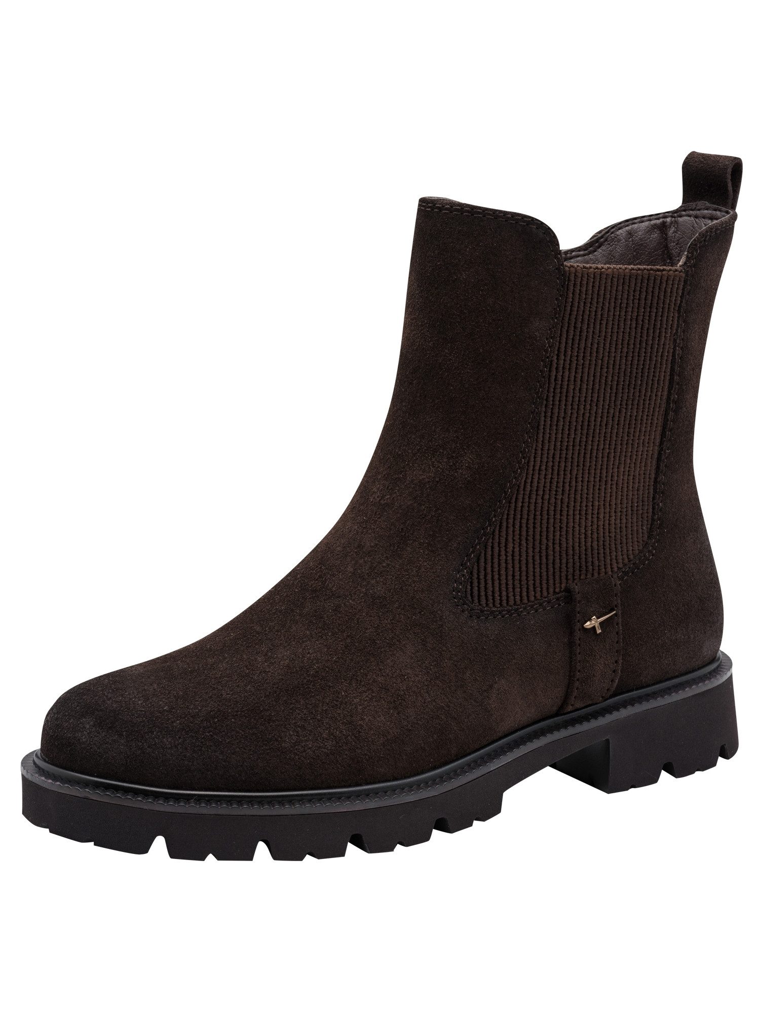 Tamaris WIDE FIT Removable Sock, comfortFit aus Leder Chelseaboots Removable Sock