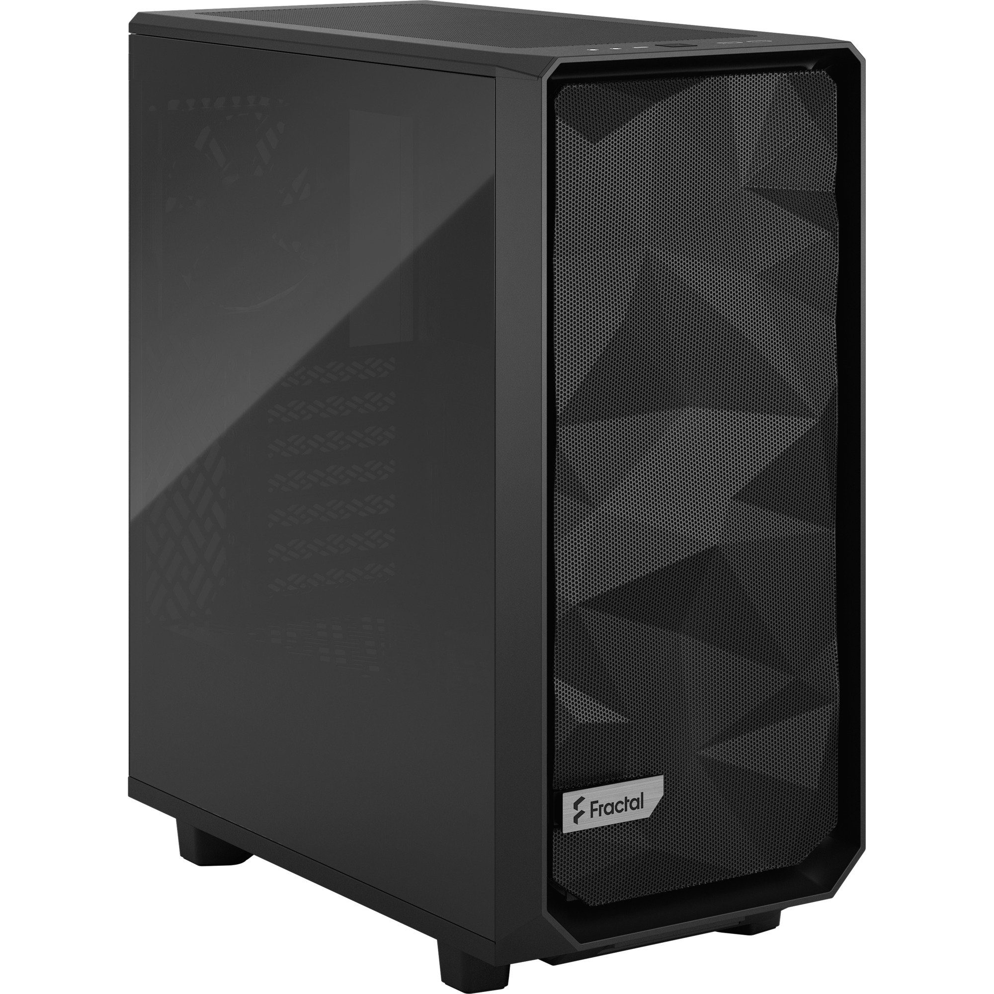 Fractal Design PC-Gehäuse Fractal Design Meshify 2 Compact Black TG Dark