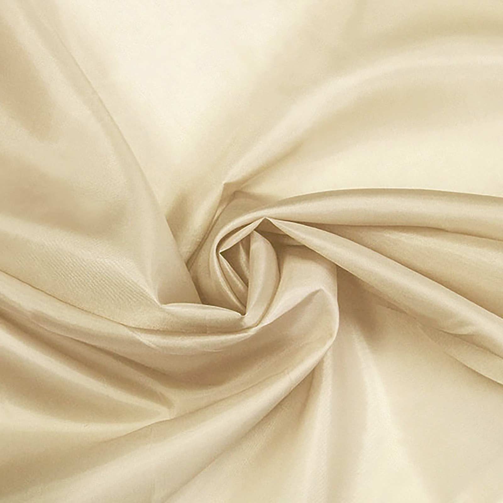 maDDma Stoff 5m Futterstoff Breite 148cm, Farbauswahl in deinen Lieblingsfarben, hellbeige