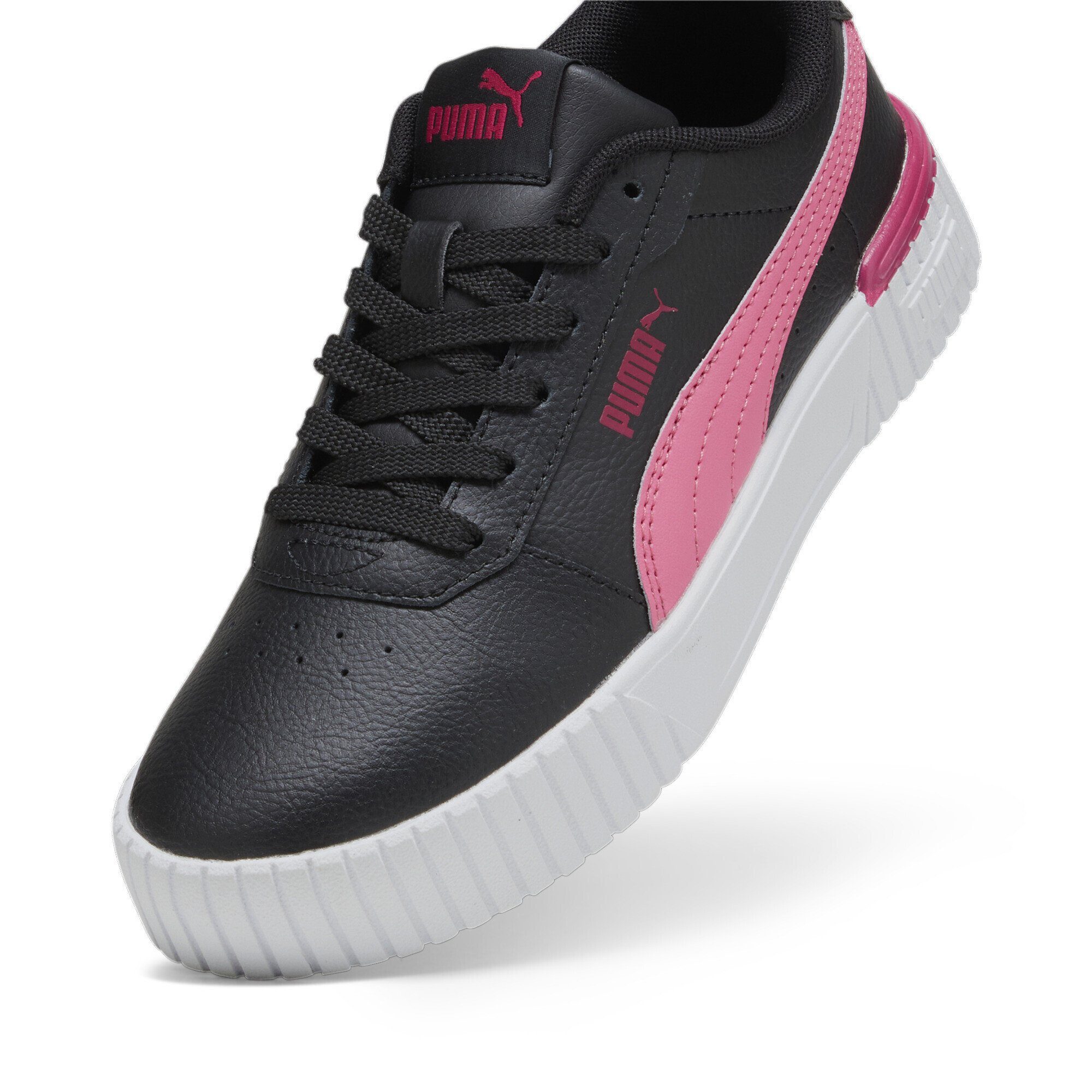 Burst Sneaker Carina Sneakers Pinktastic White Black PUMA Pink Jugendliche Strawberry 2.0