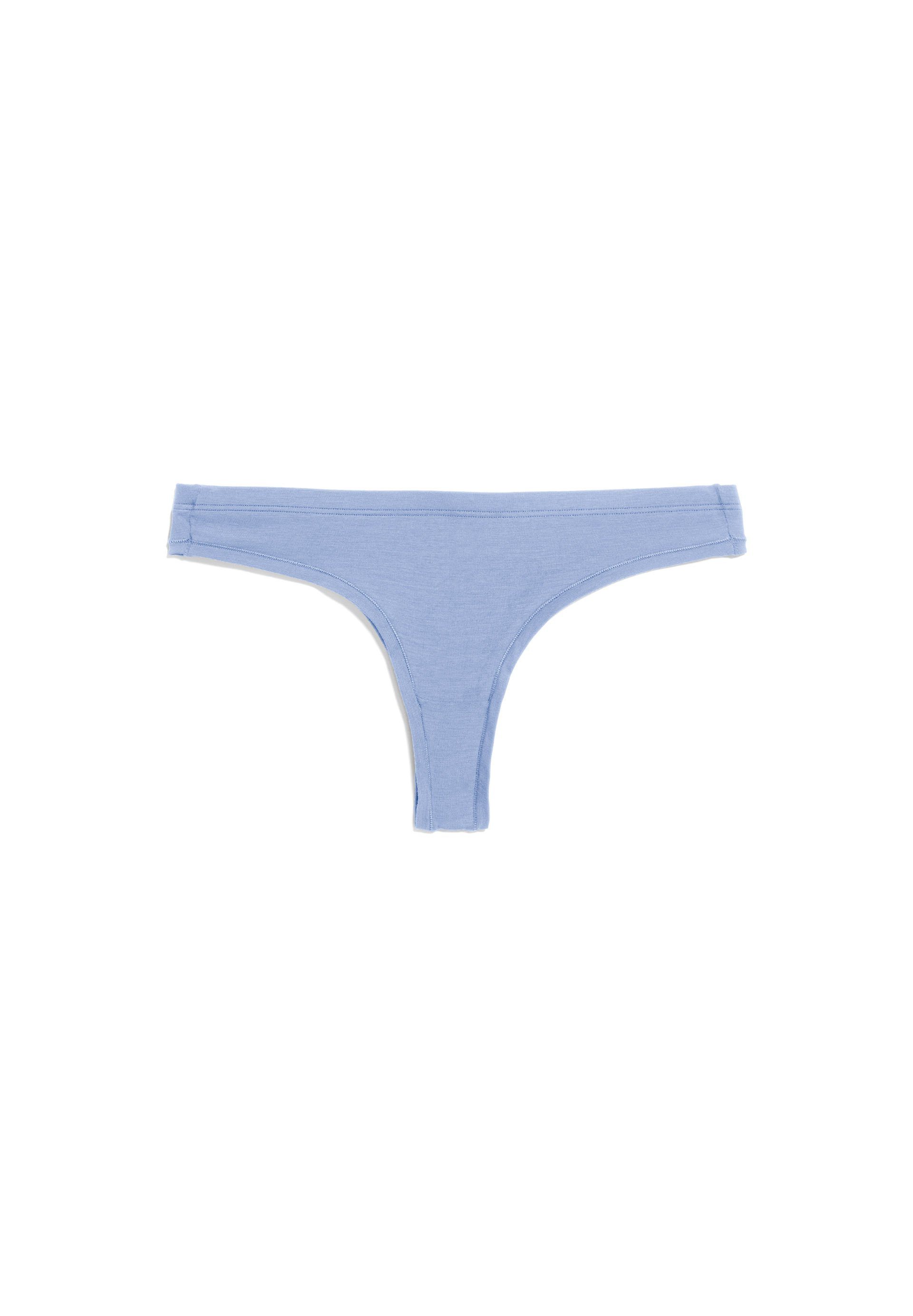 Damen morning Fitted AUS Panty FAARA MIX STRING TENCEL™ Armedangels (1-St) blue