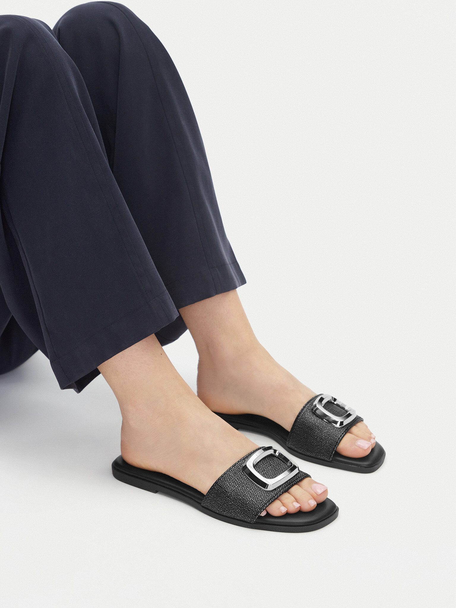 Jenny Jenny Damen Flip-Flops Grau 57B2048 Badepantolette