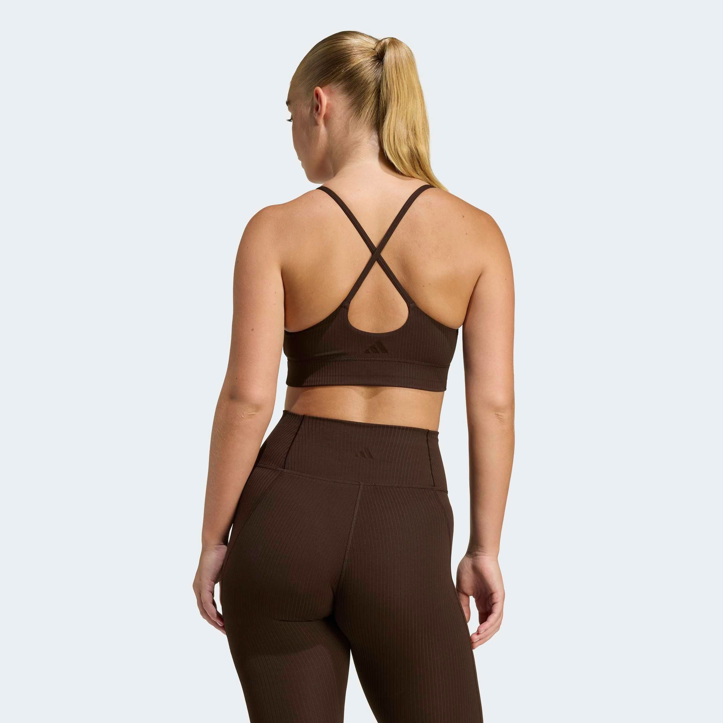 adidas Performance Sport-BH ADIDAS ALL ME LIGHT SUPPORT RIB BRA LONGLINE (1 günstig online kaufen