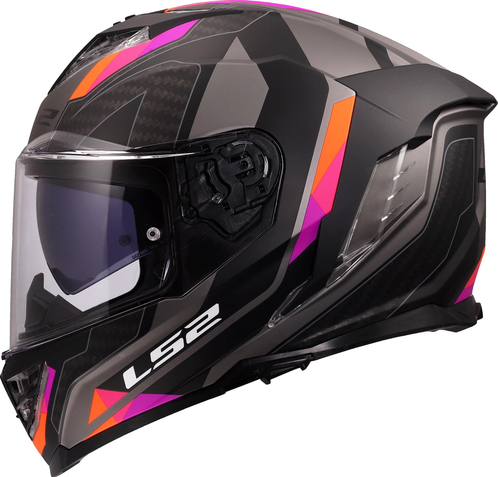 LS2 Motorradhelm FF818 Storm III Sporty Helm, Pinlockscheibe enthalten