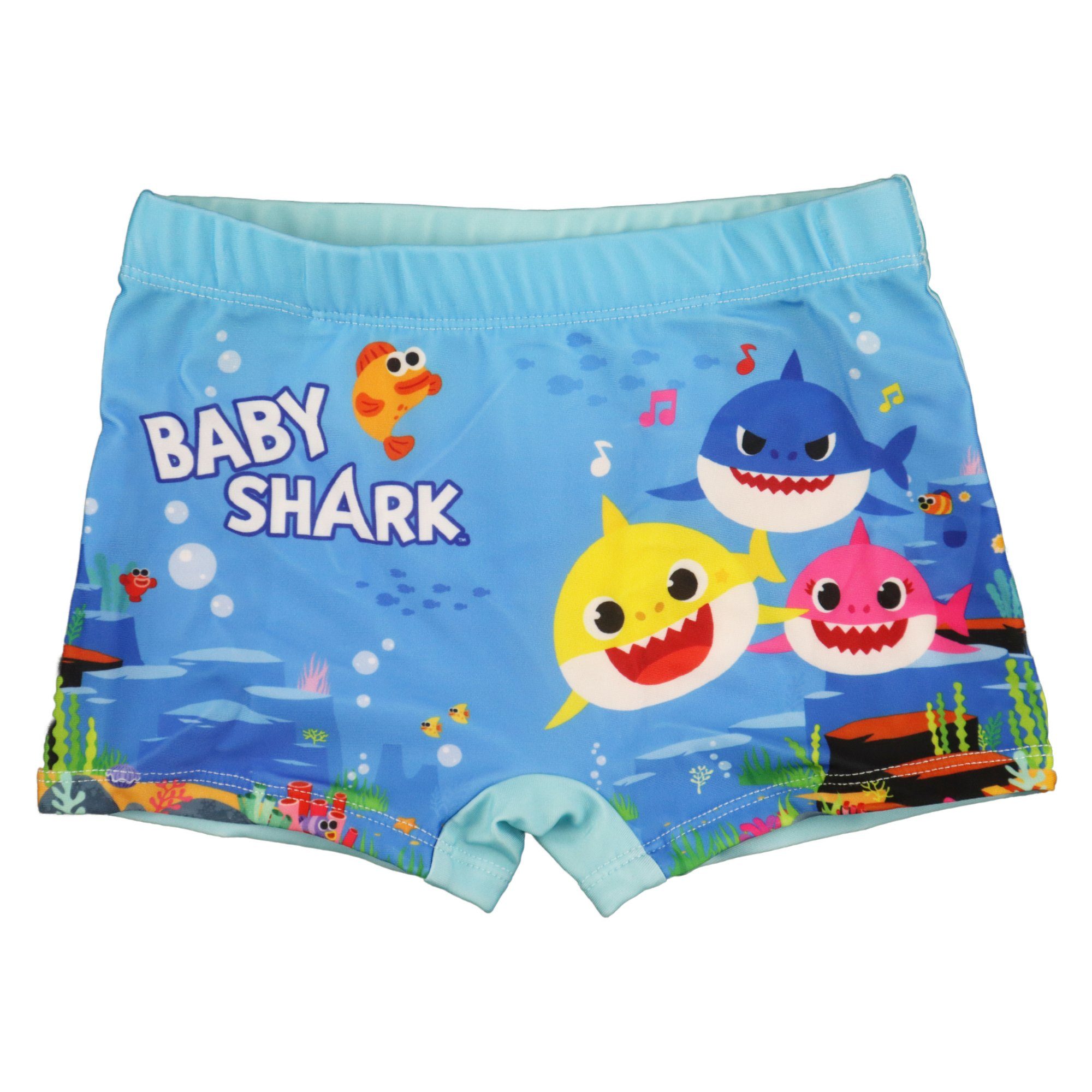 Baby Shark 92 Shark 110 Schwimmhose Jungen Kinder bis Gr. Baby Badehose