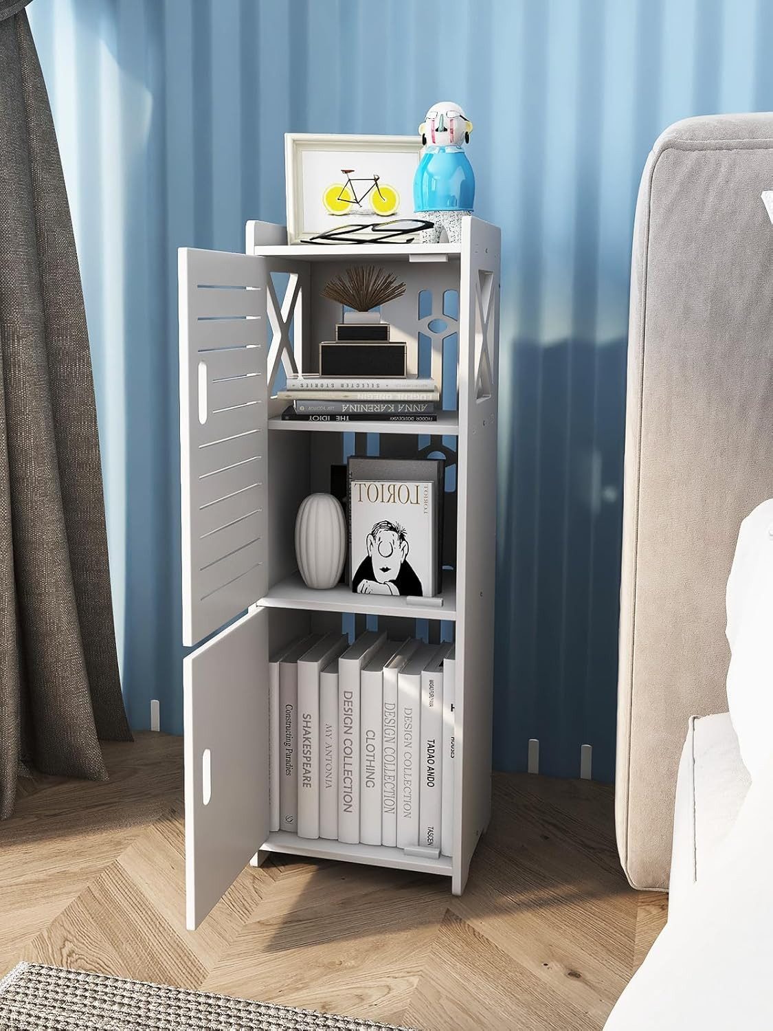 Youyijia Stauraumschrank Youyijia Badezimmerschrank Badschrank Schmal günstig online kaufen