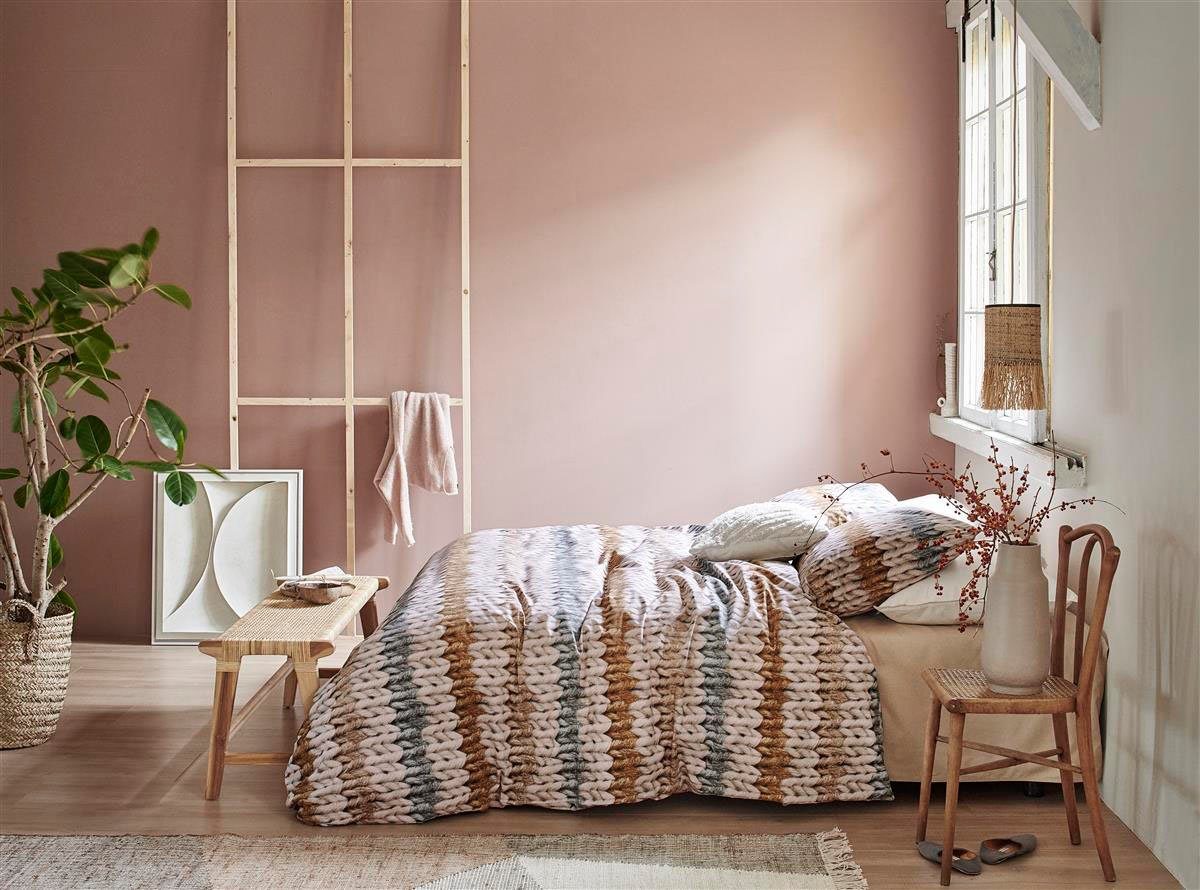 Beddinghouse Bettwäsche Beddinghouse Warm Stripes, Renforcé, 2 teilig