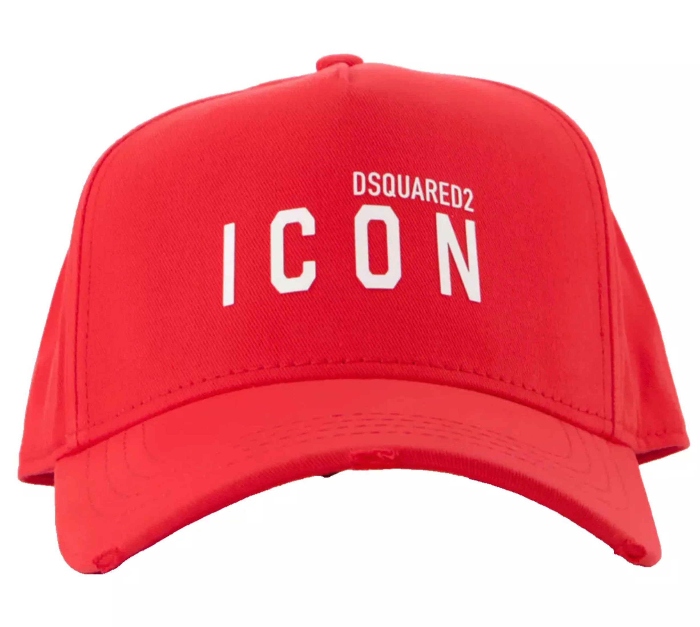 Dsquared2 Baseball Cap Baseballcap Mini Icon Kappe Basebalkappe Kappe leichte Distressed-Details für eine Vintage-Optik