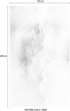 Komar Vliestapete Frozen Winter Mist, (1 St), 120x200 cm (Breite x Höhe), Vliestapete, 100 cm Bahnbreite