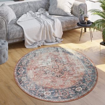 Teppich Wohnzimmer Orientalisches Muster Bordüre Teppich, Paco Home, Läufer, Höhe: 4 mm