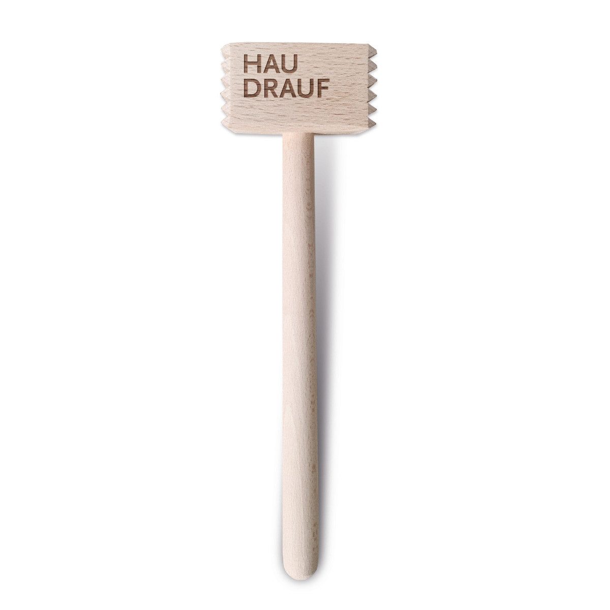 NiceHome.Design Fleischklopfer "HAU DRAUF", 29cm Länge