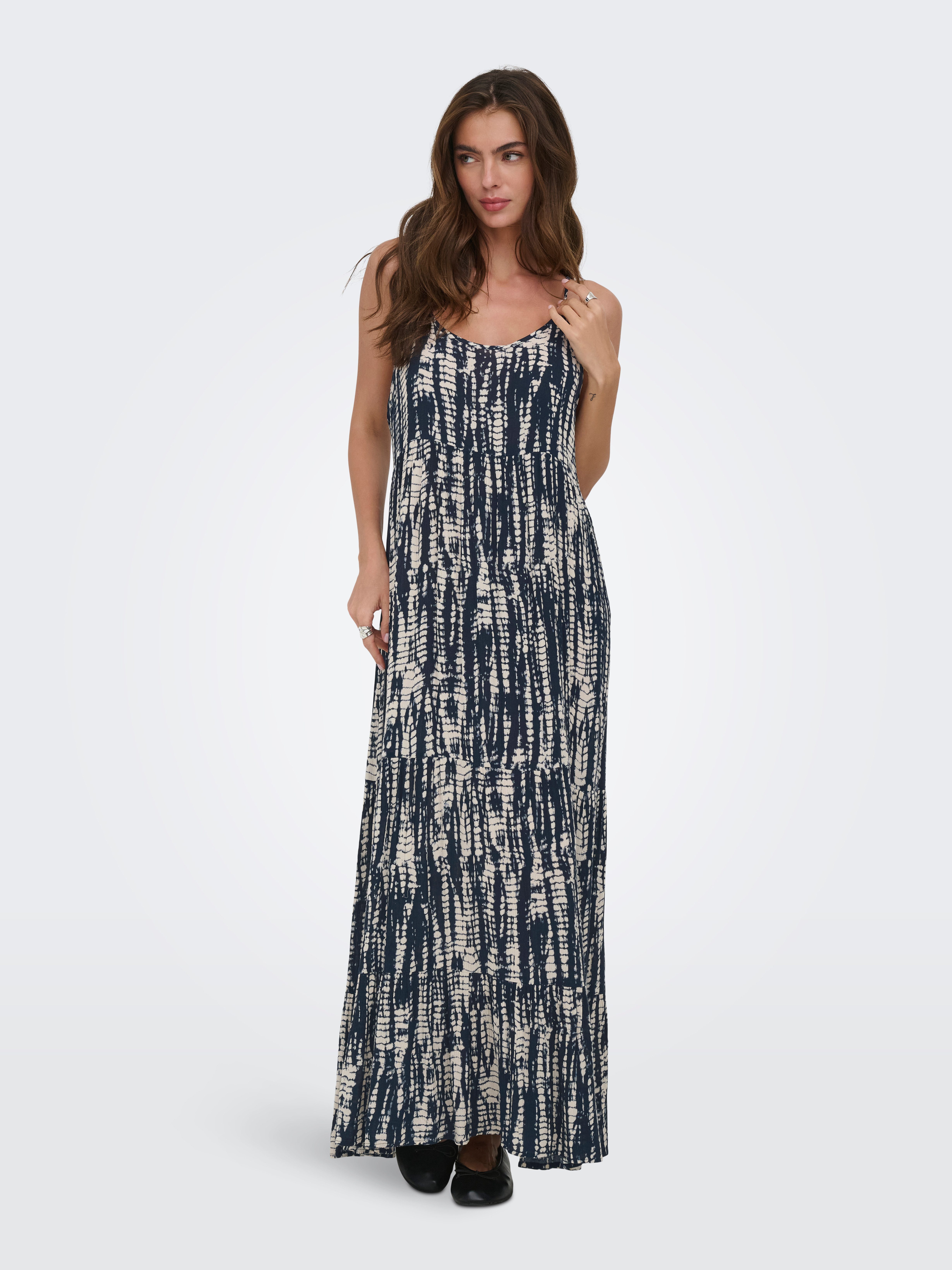 ONLY ONLMATEA LIFE STRAP LONG DRESS WVN NOOS Viskose, regular fit