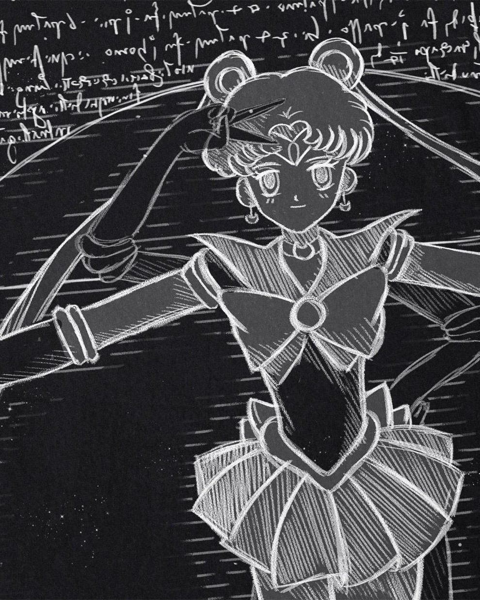 style3 T-Shirt Vitruvianische Bunny sailor moon crystal anime manga bunny günstig online kaufen