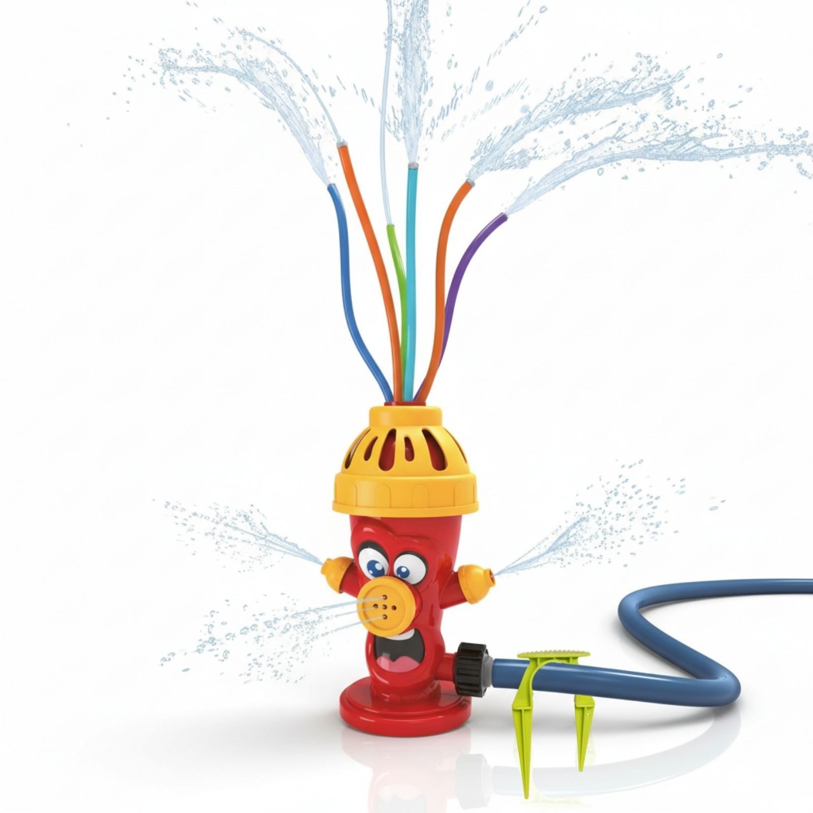 alldoro Spiel-Wassersprenkler Kinder Wassersprinkler Hydrant, witziges Wasserspielzeug für Kinder