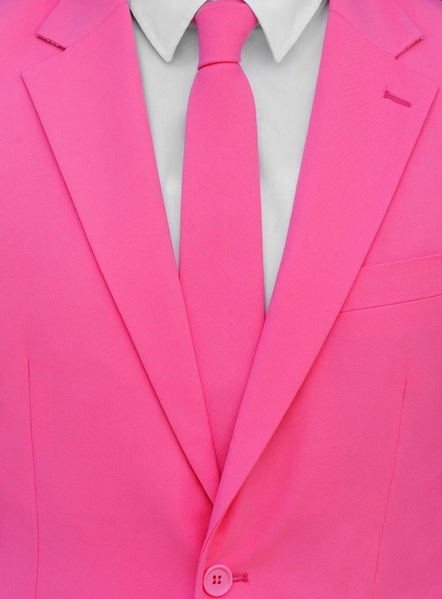 Opposuits Anzug Mr.Pink Kostüm Partyanzug - Faschingskostüm Herren Ausgefallene Anzüge für coole Männer